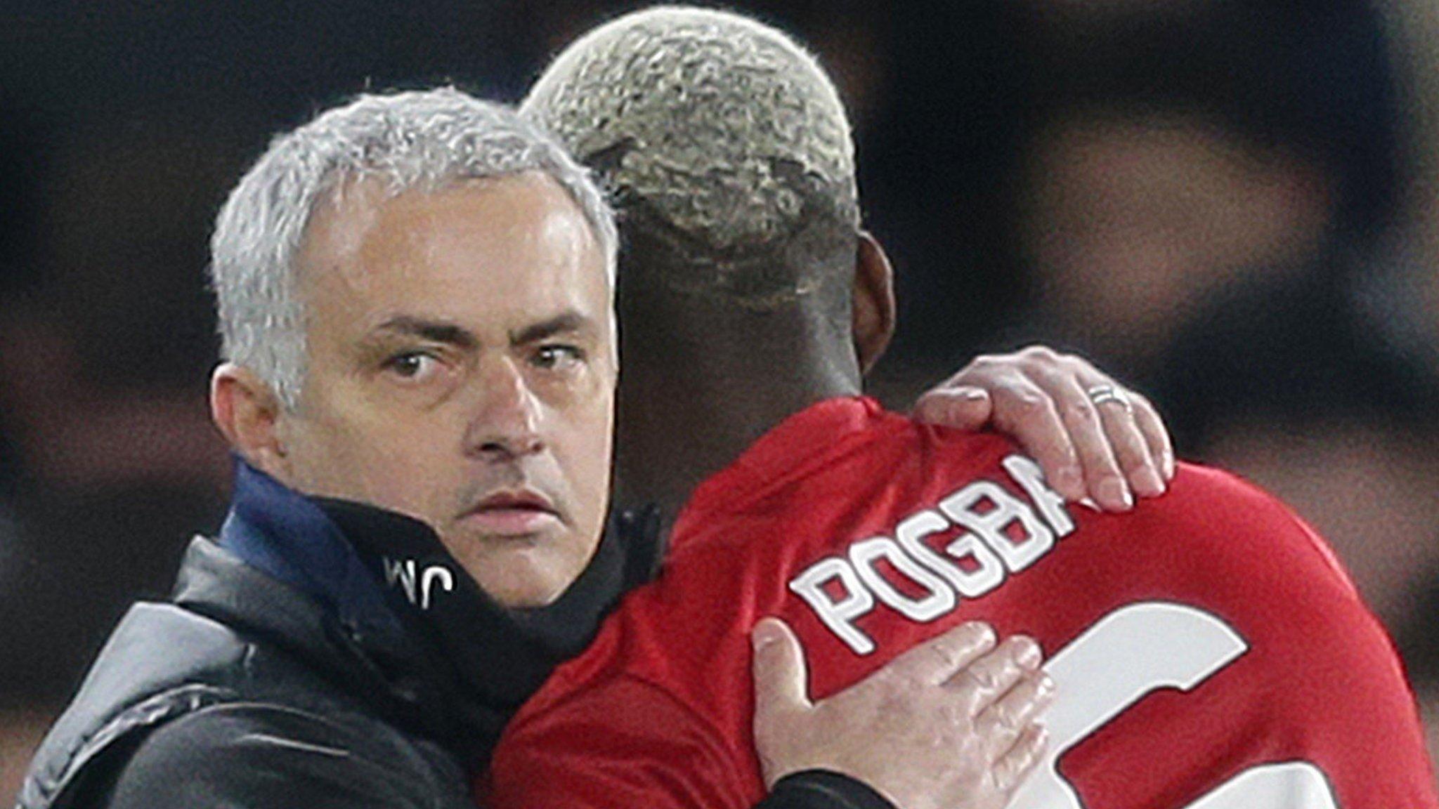 Mourinho and Pogba