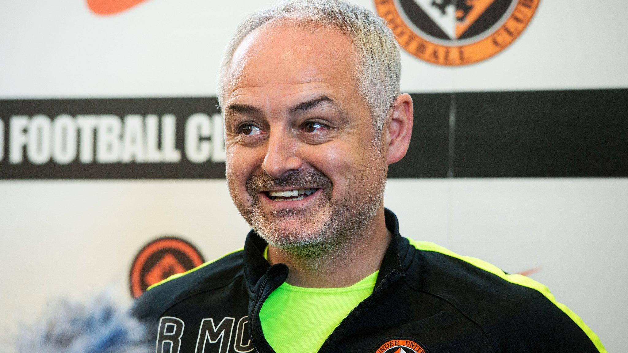 Dundee United manager Ray McKinnon