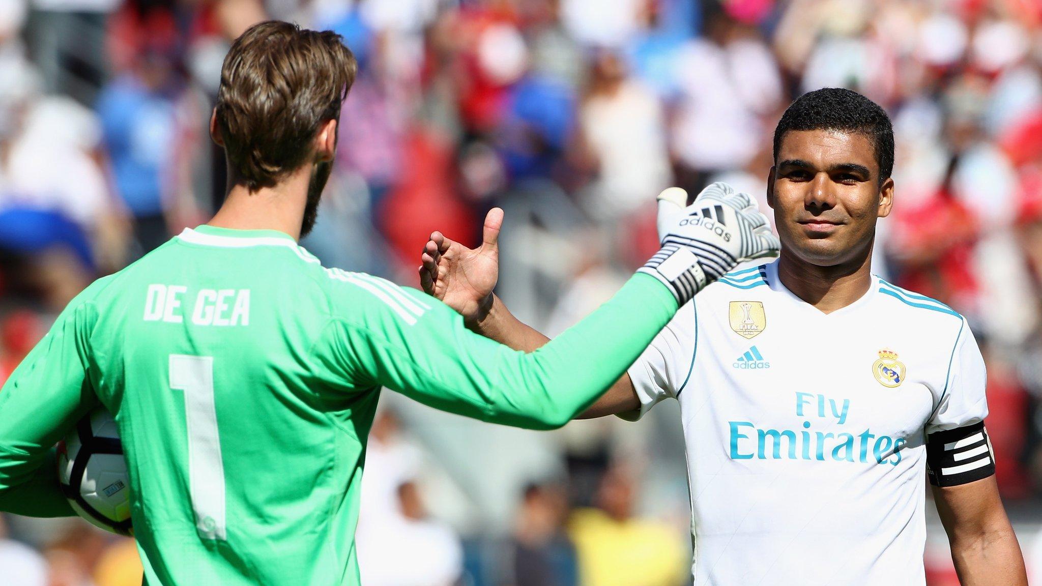 David de Gea and Casemiro