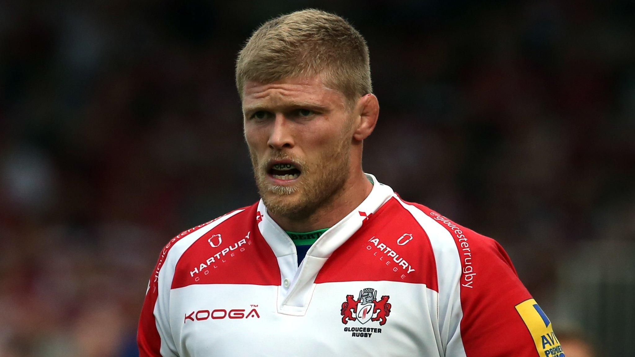 Gloucester forward James Hudson