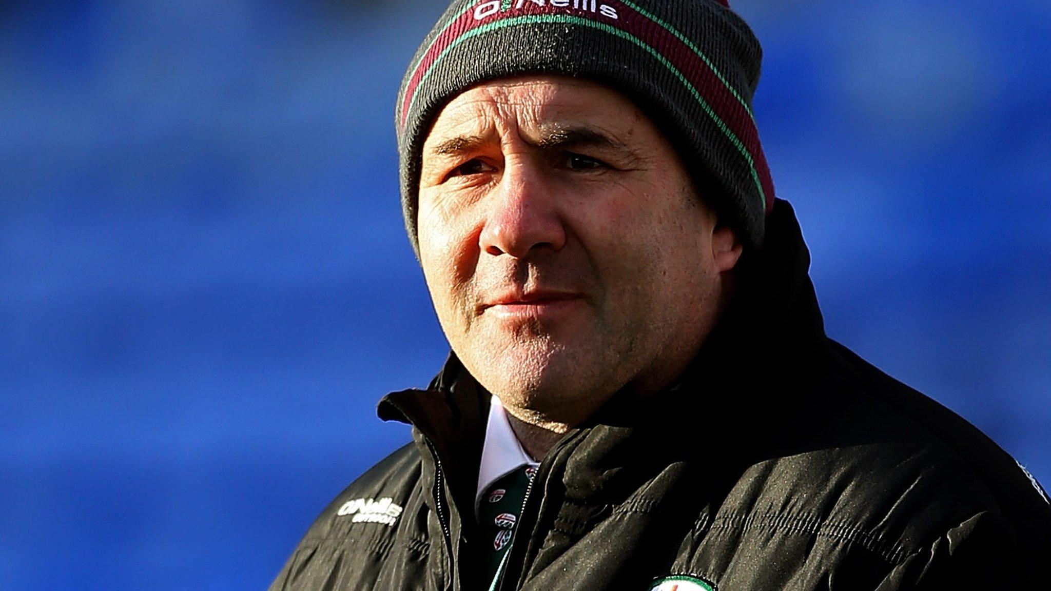 London Irish head coach Tom Coventry