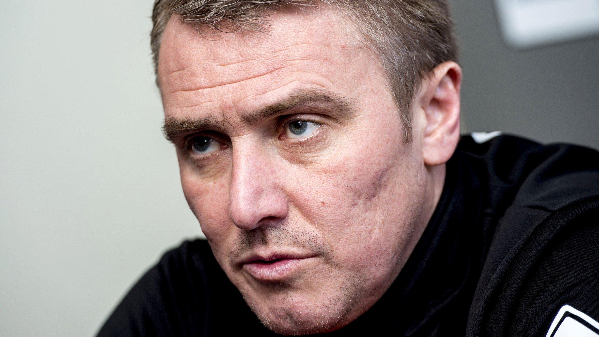 Kilmarnock manager Lee Clark