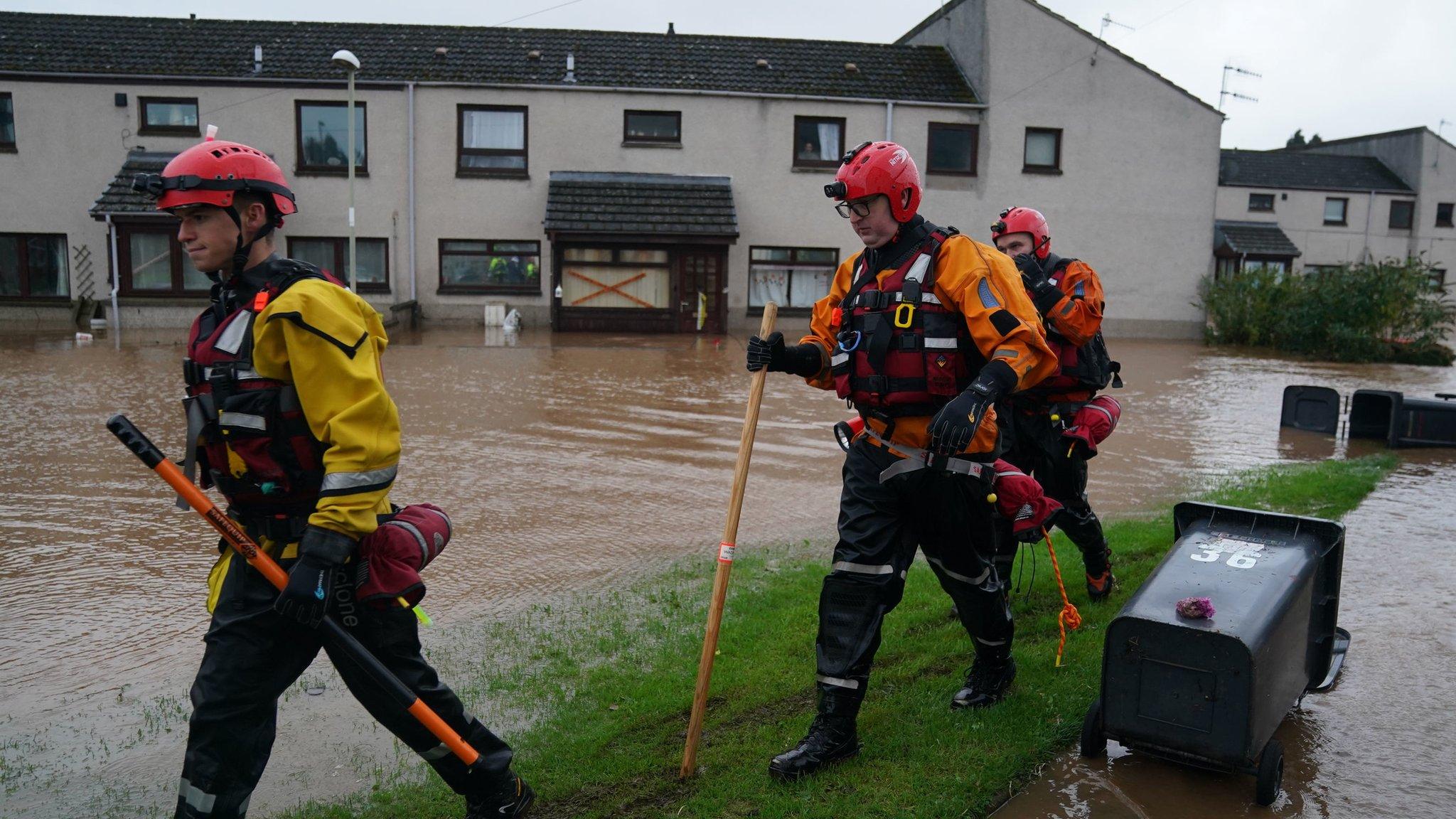 emergency service workers in Scotland