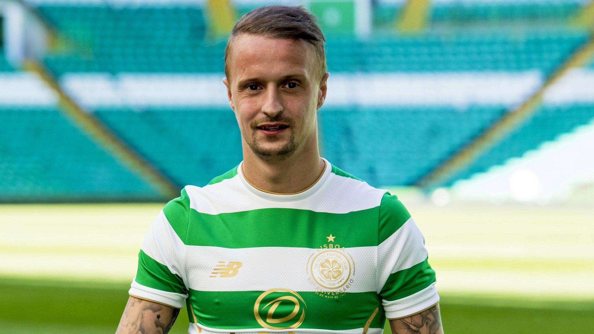 Celtic striker Leigh Griffiths