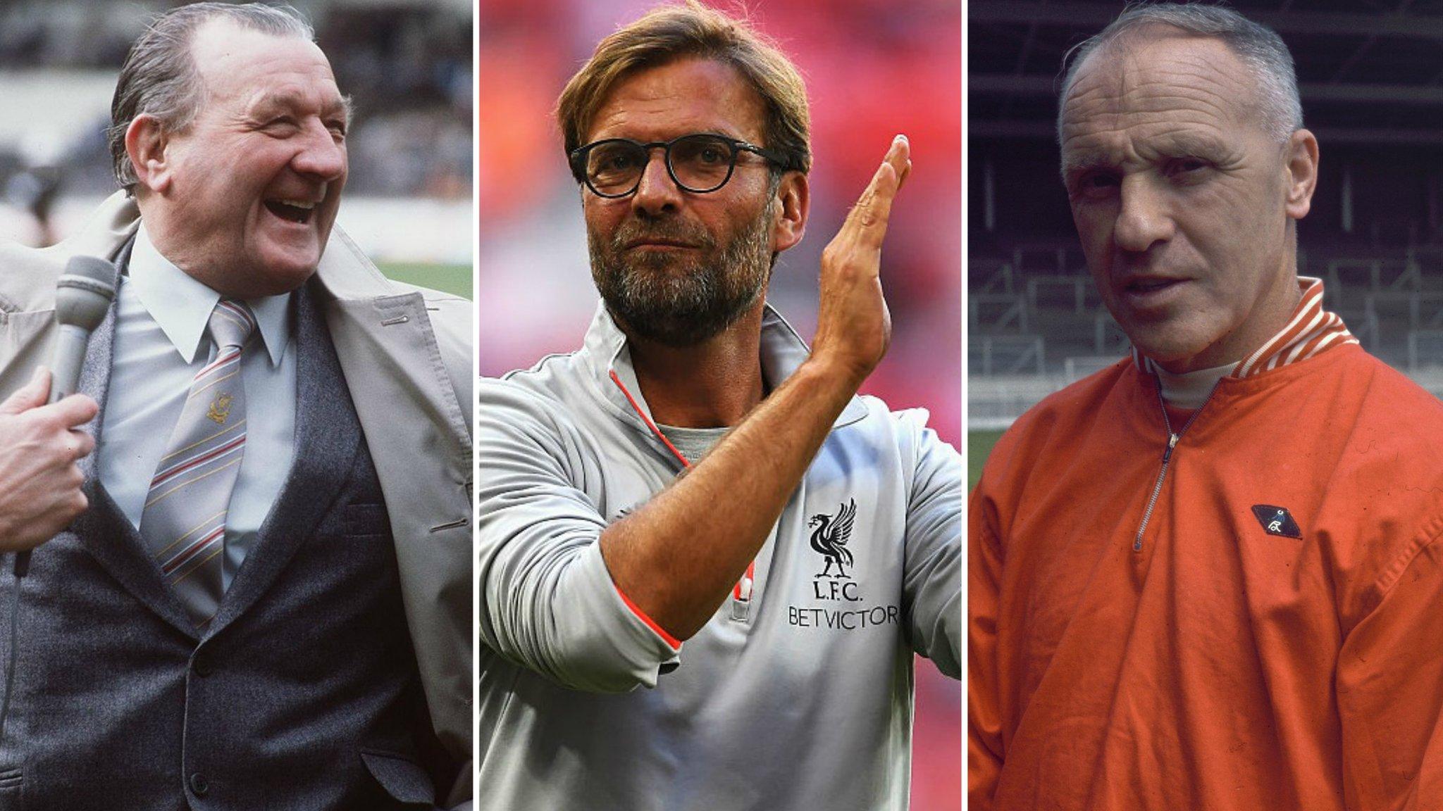 Paisley, Klopp, Shankly