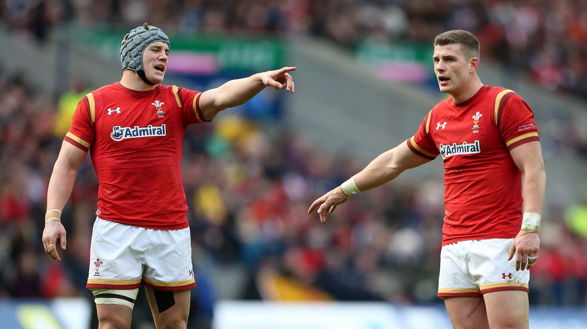 Wales duo Jonathan Davies and Scott Williams