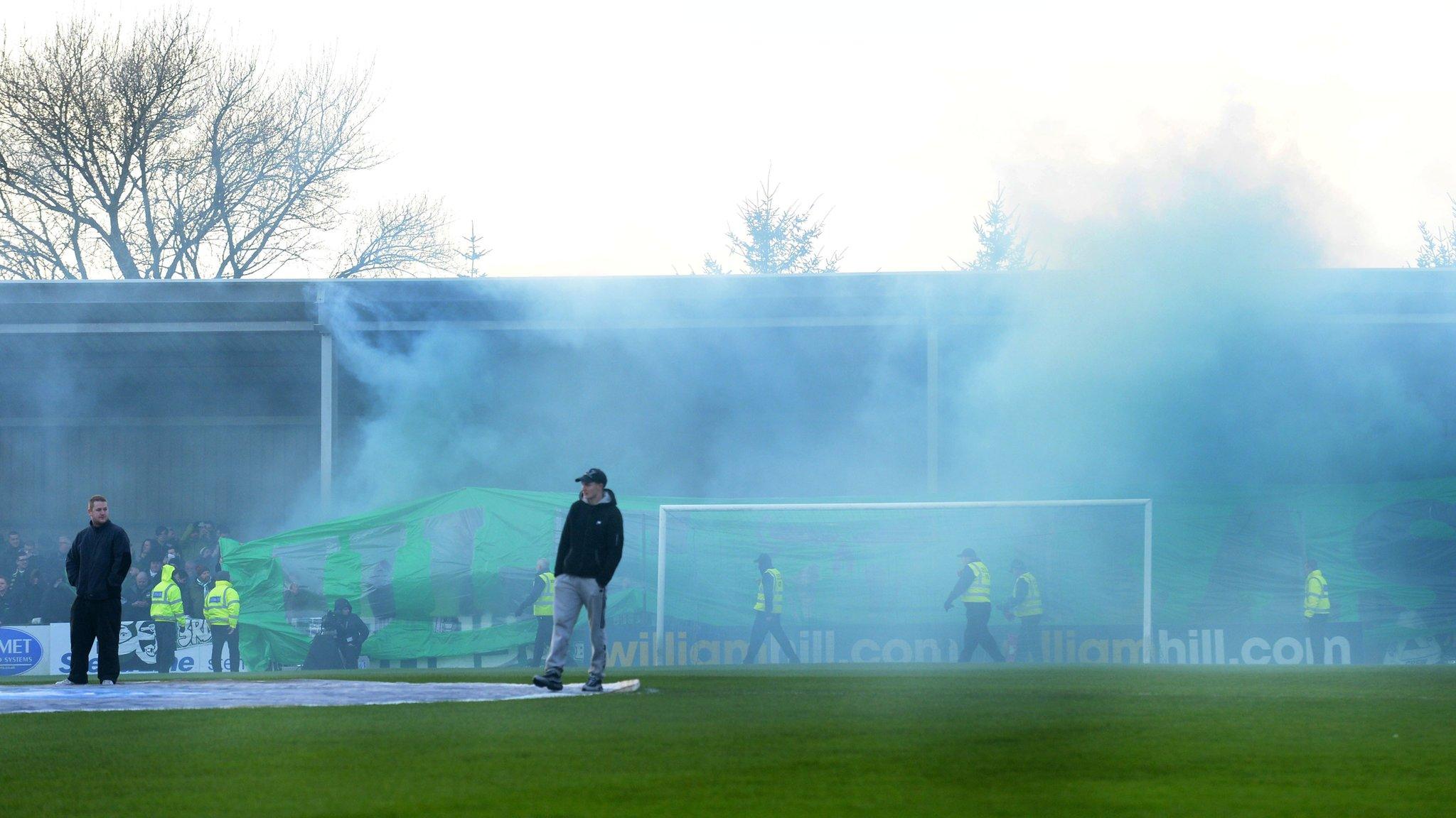 Police are investigating the behaviour of some Celtic supporters