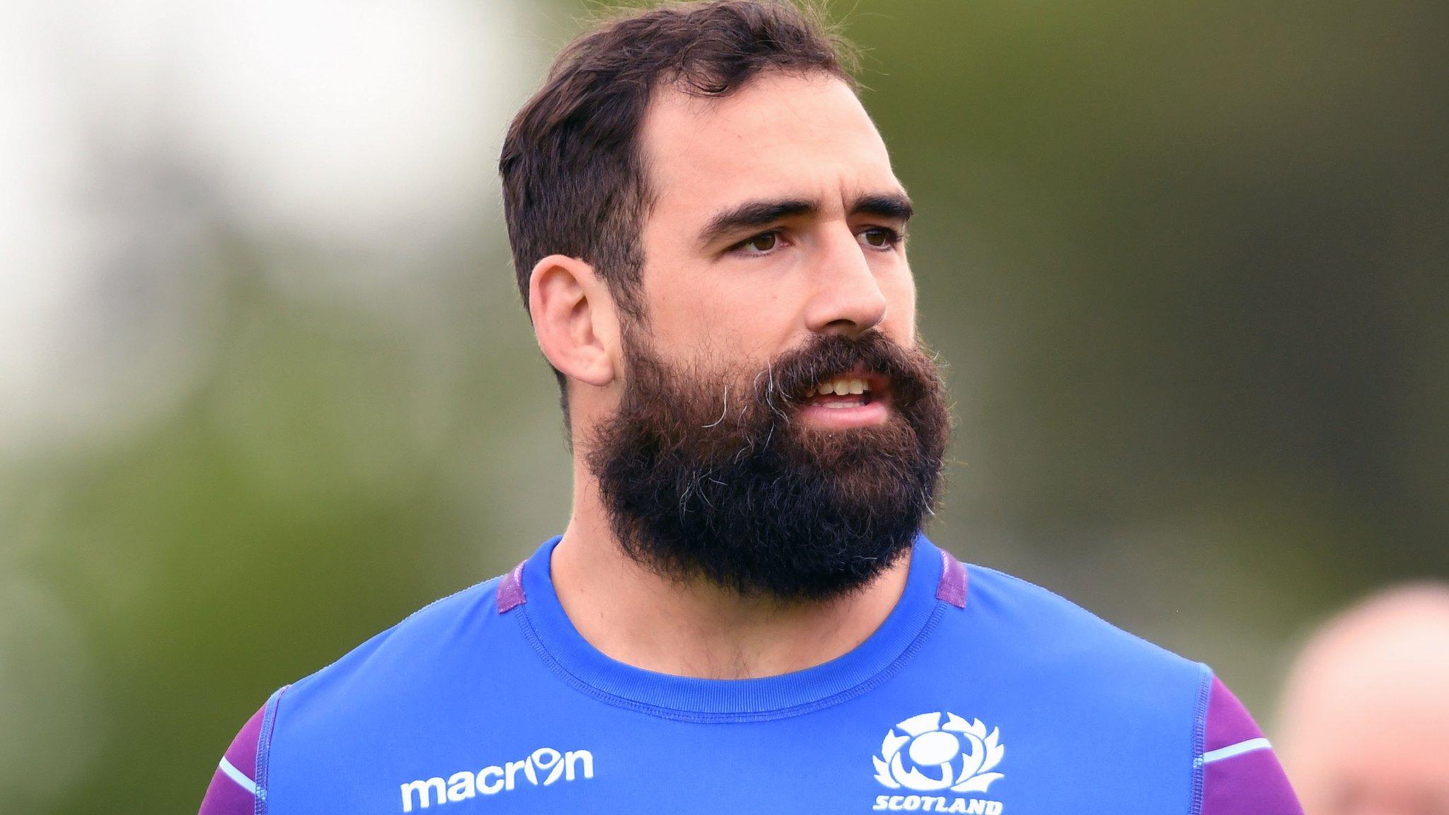 Scotland forward Josh Strauss