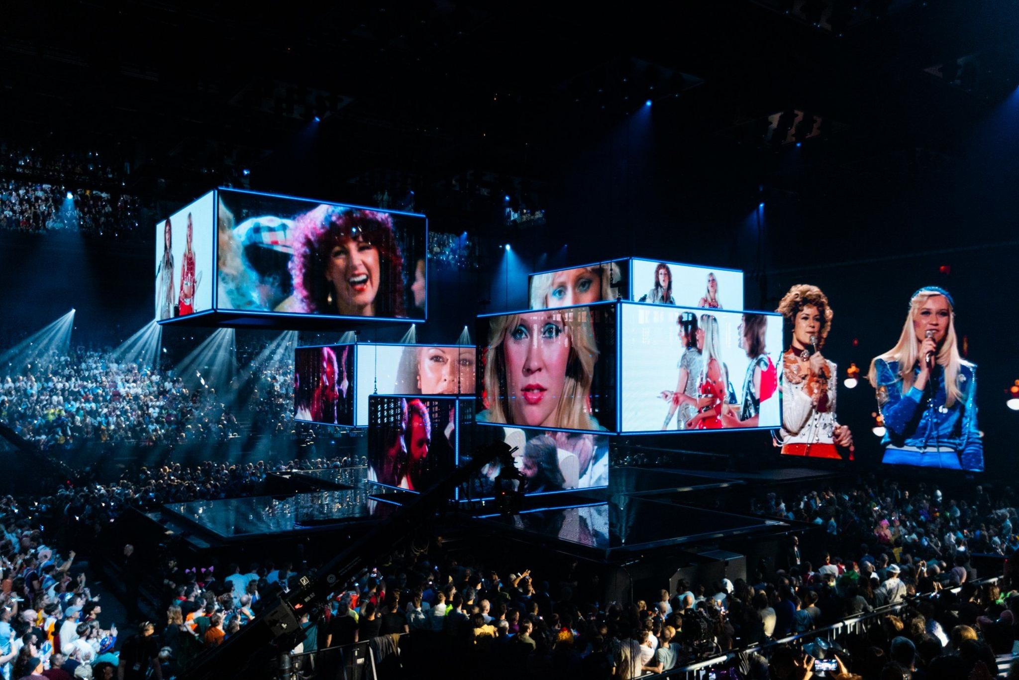 Abba tribute at the Eurovision Song Contest