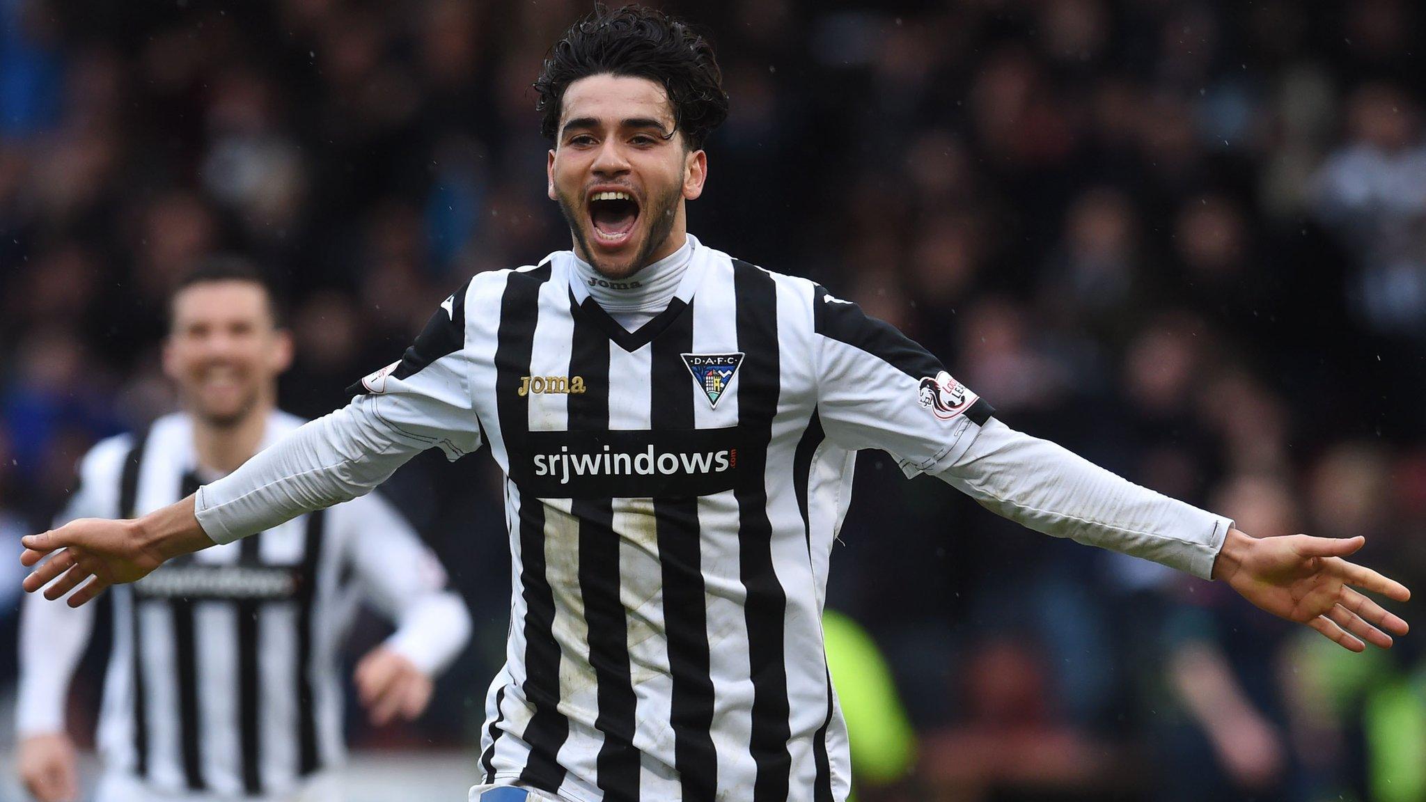 Dunfermline Athletic forward Faissal El Bakhtaoui