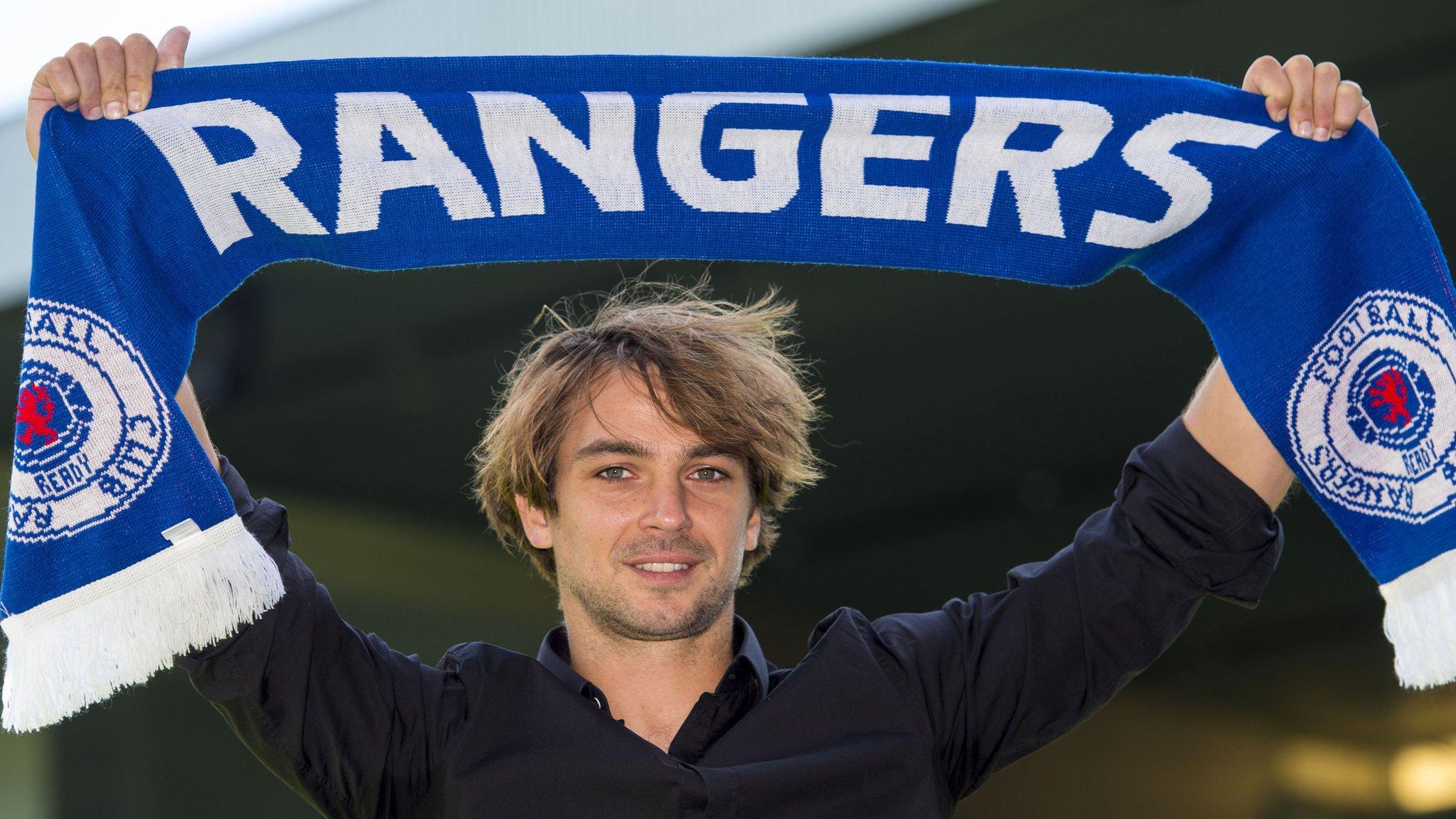 Niko Kranjcar arrived at Ibrox this week