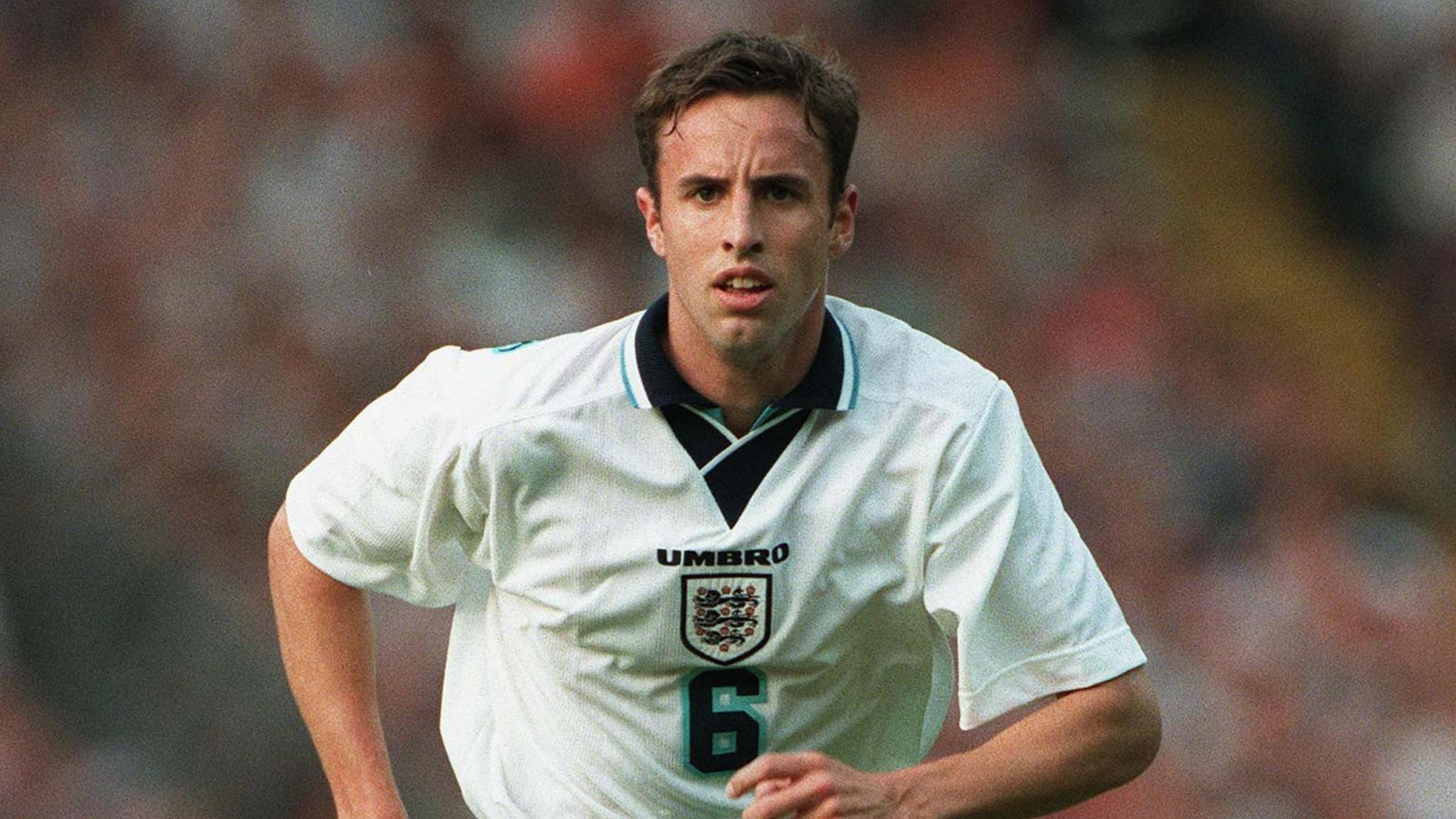 Gareth Southgate at Euro 1996