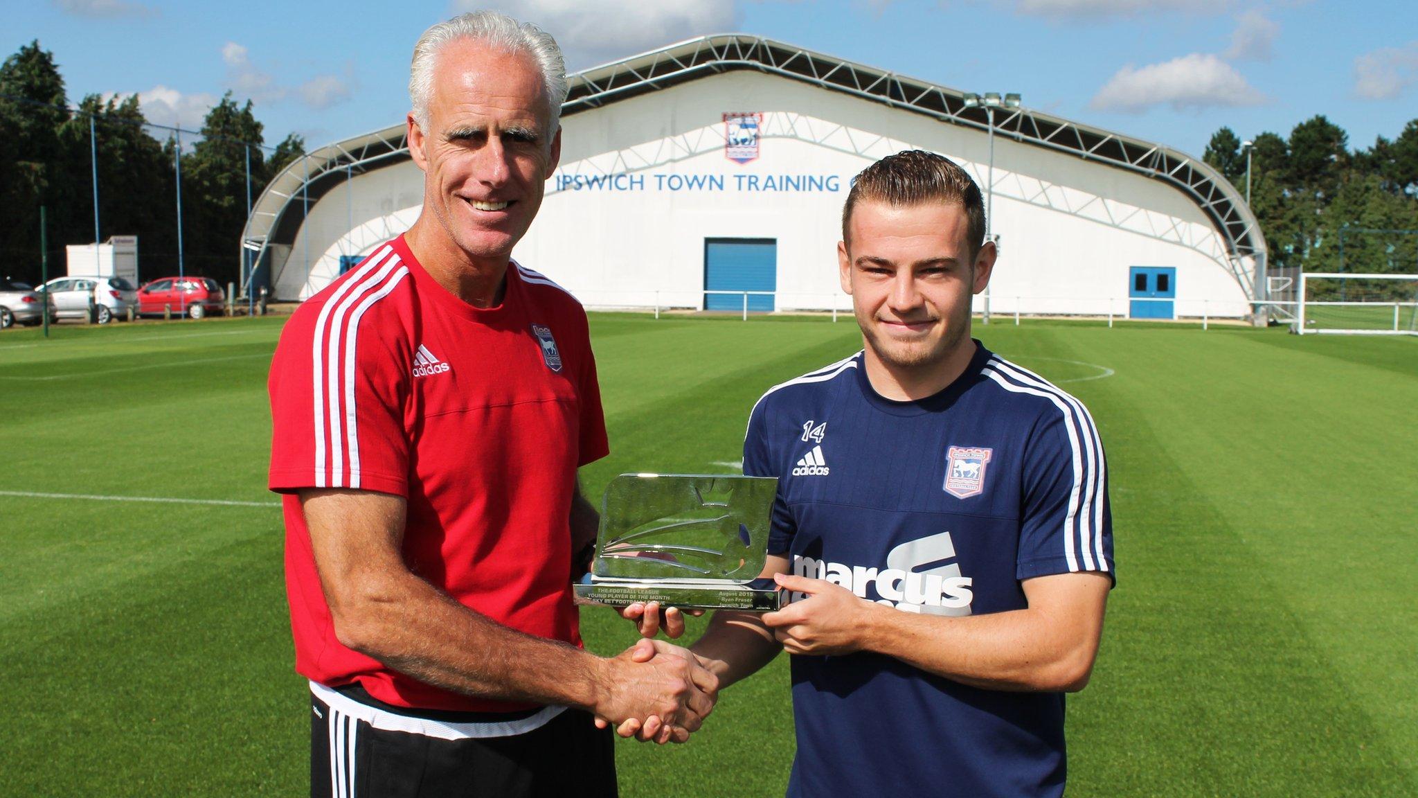 Mick McCarthy and Ryan Fraser