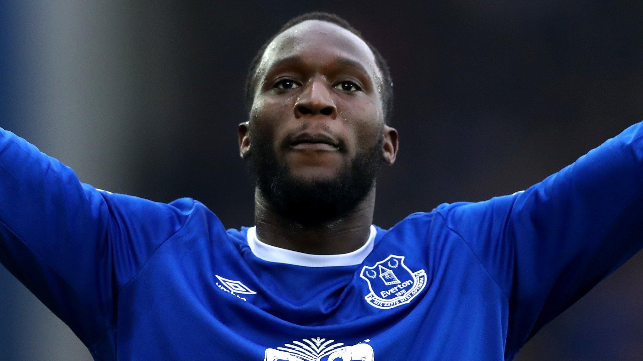 Everton striker Romelu Lukaku