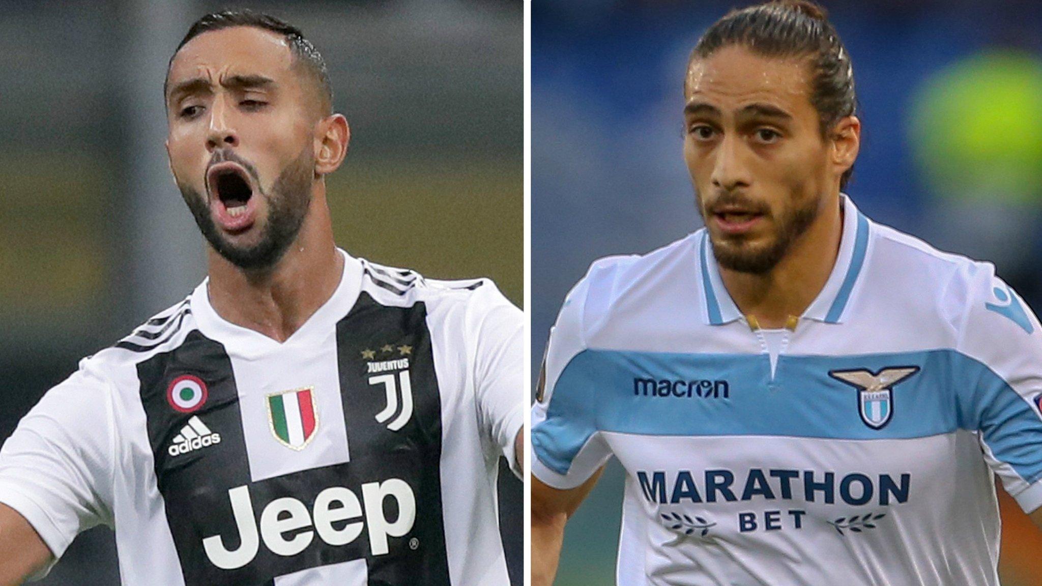 Medhi Benatia and Martin Caceres