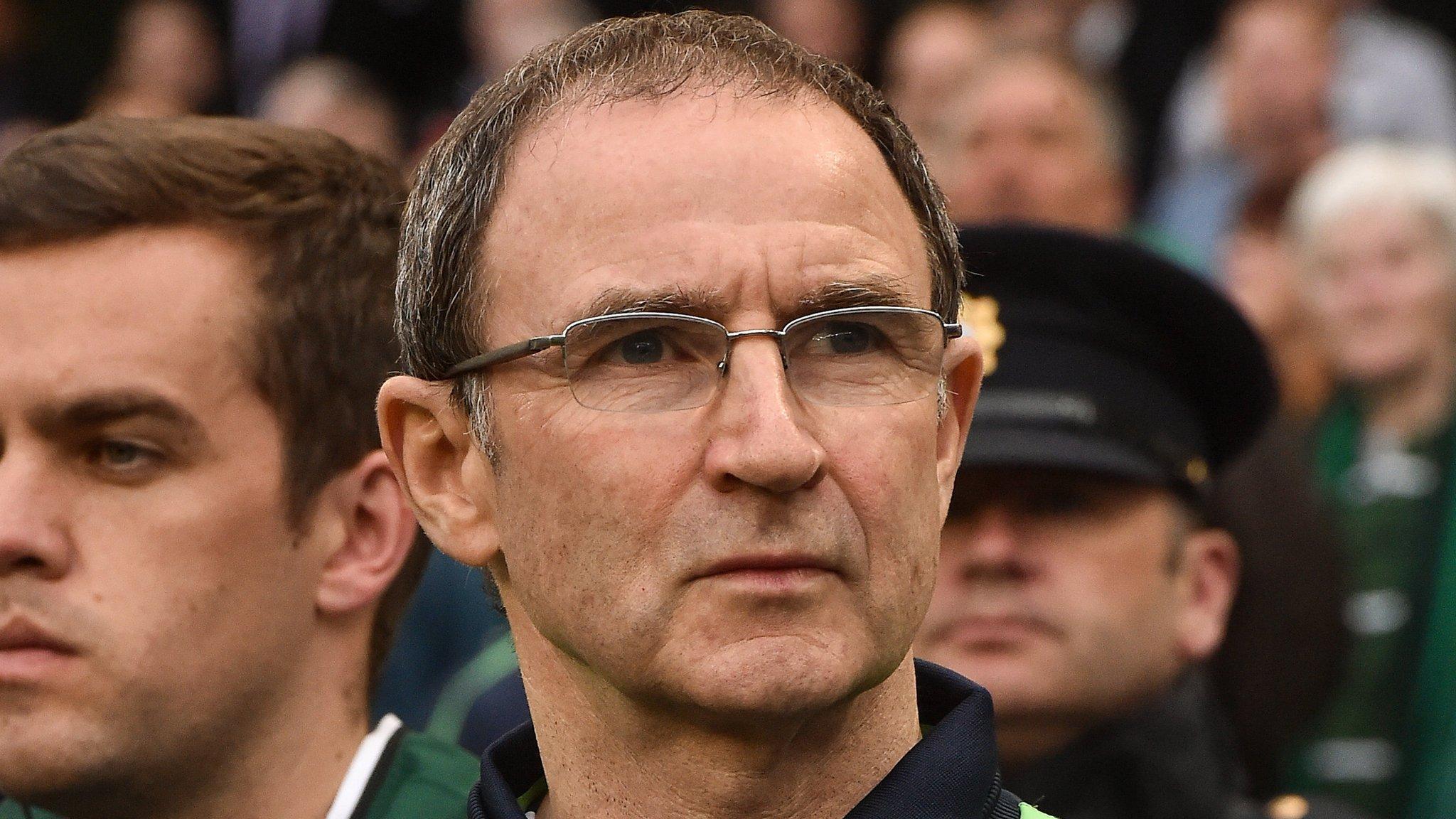 Republic of Ireland manager Martin O'Neill