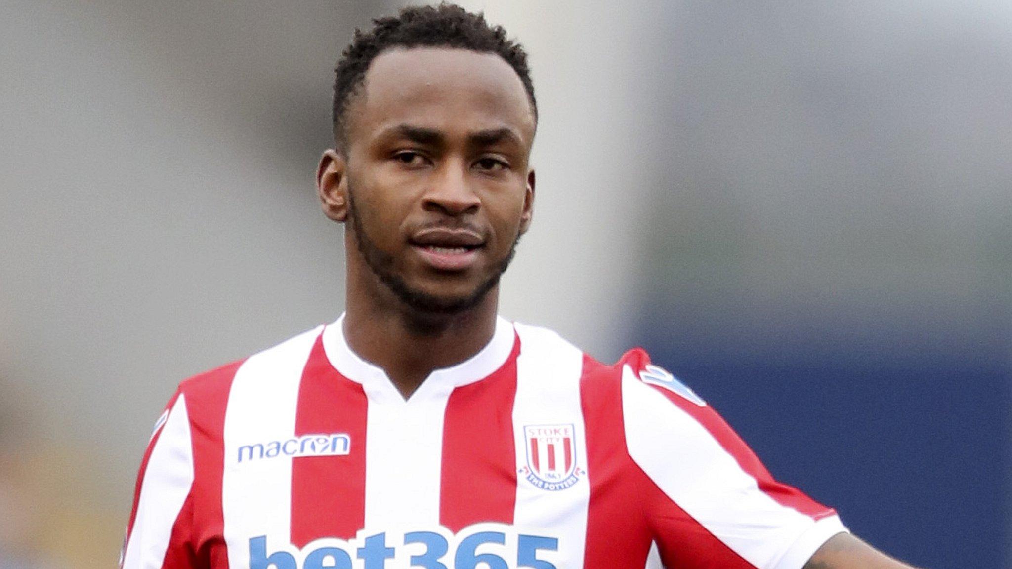 Saido Berahino in action for Stoke City