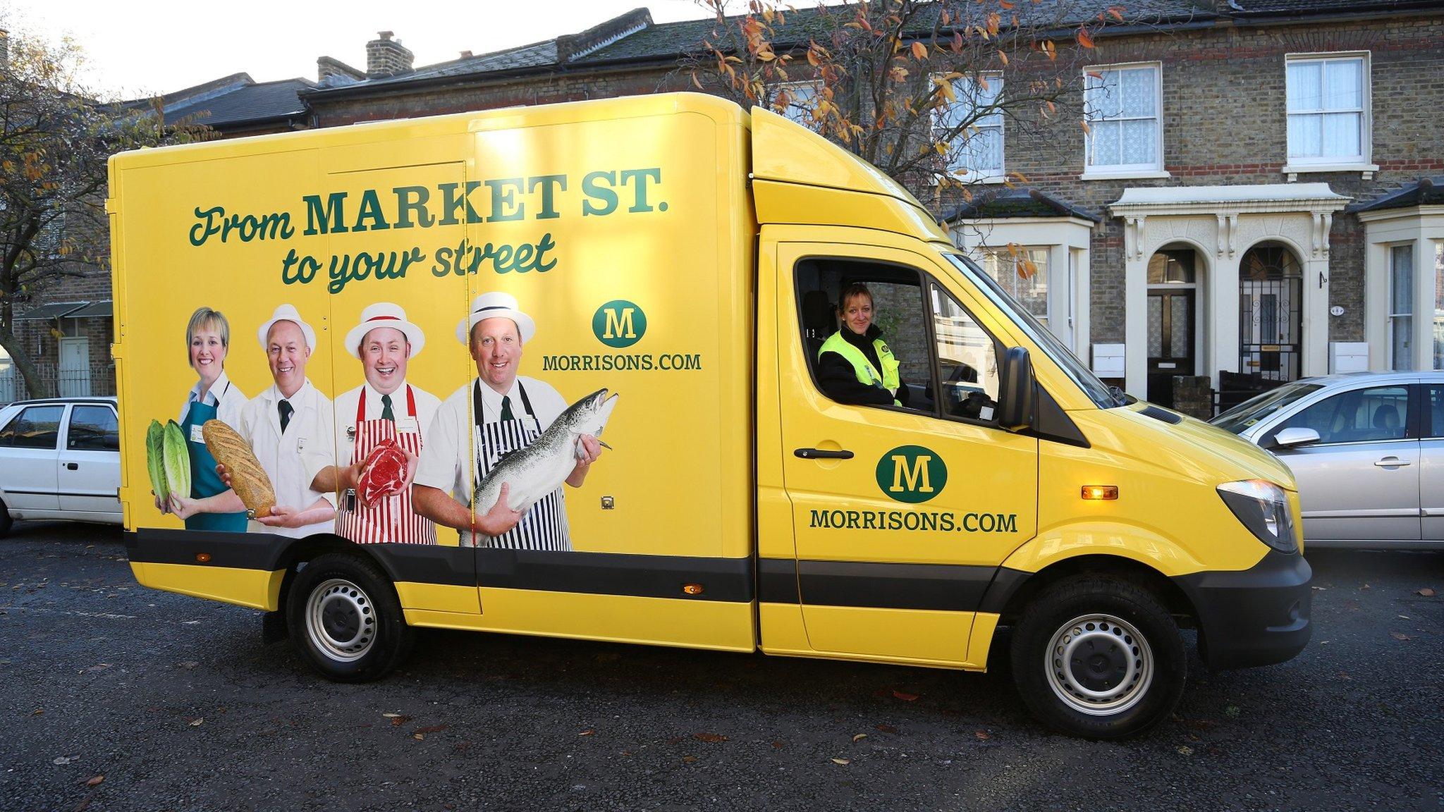 Morrisons delivery van