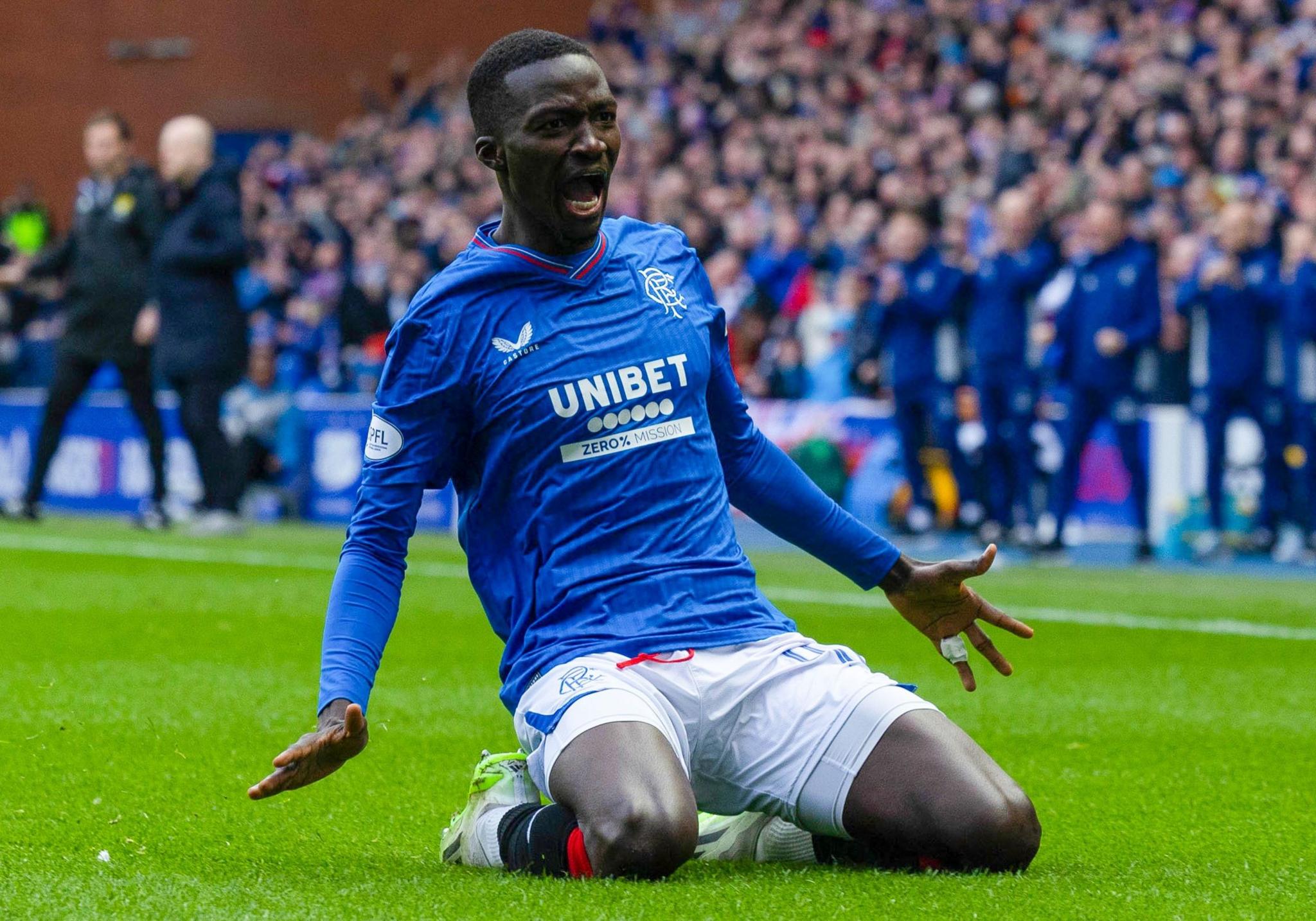 Mohamed Diomande reveals story behind first Rangers shirt at 11 - BBC Sport