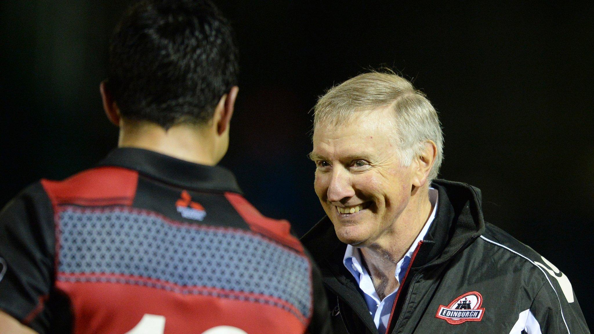 Edinburgh head coach Alan Solomons