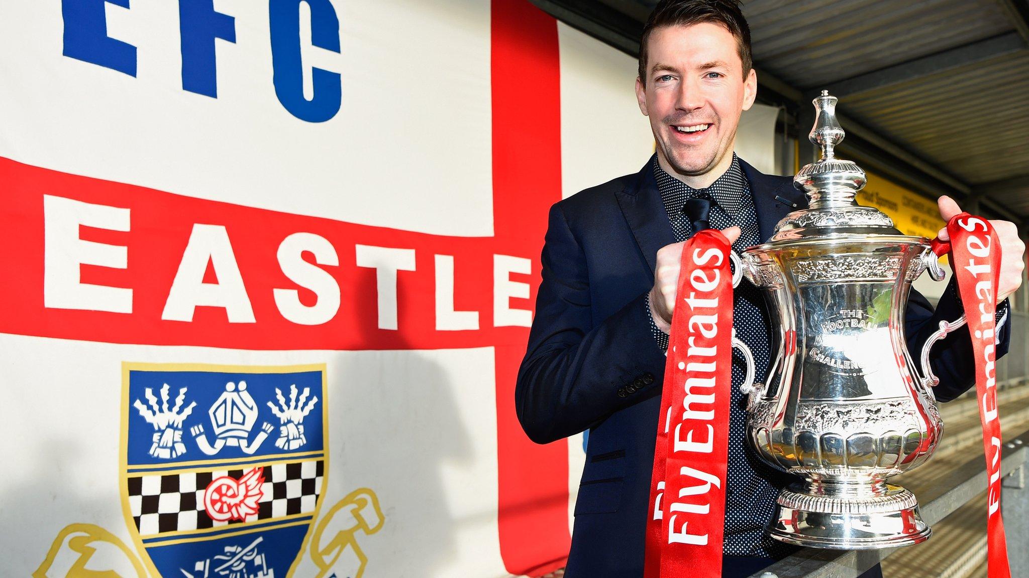 Eastleigh manager Chris Todd