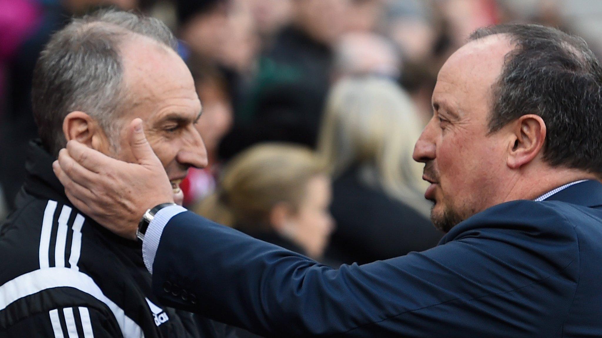 Francesco Guidolin and Rafa Benitez