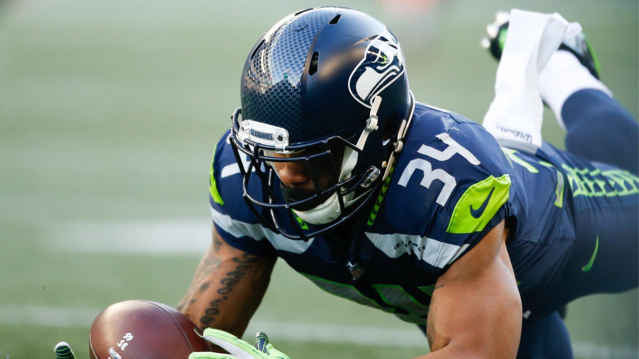 Thomas Rawls of the Seattle Seahawks