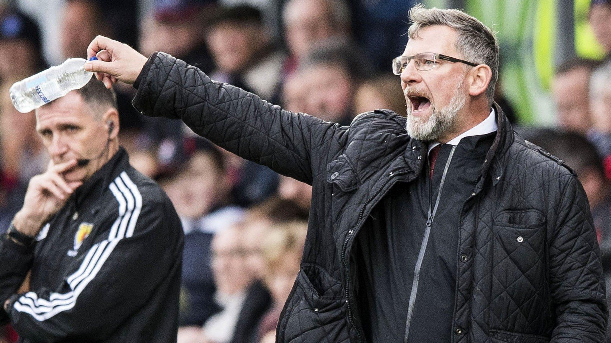 Hearts manager Craig Levein