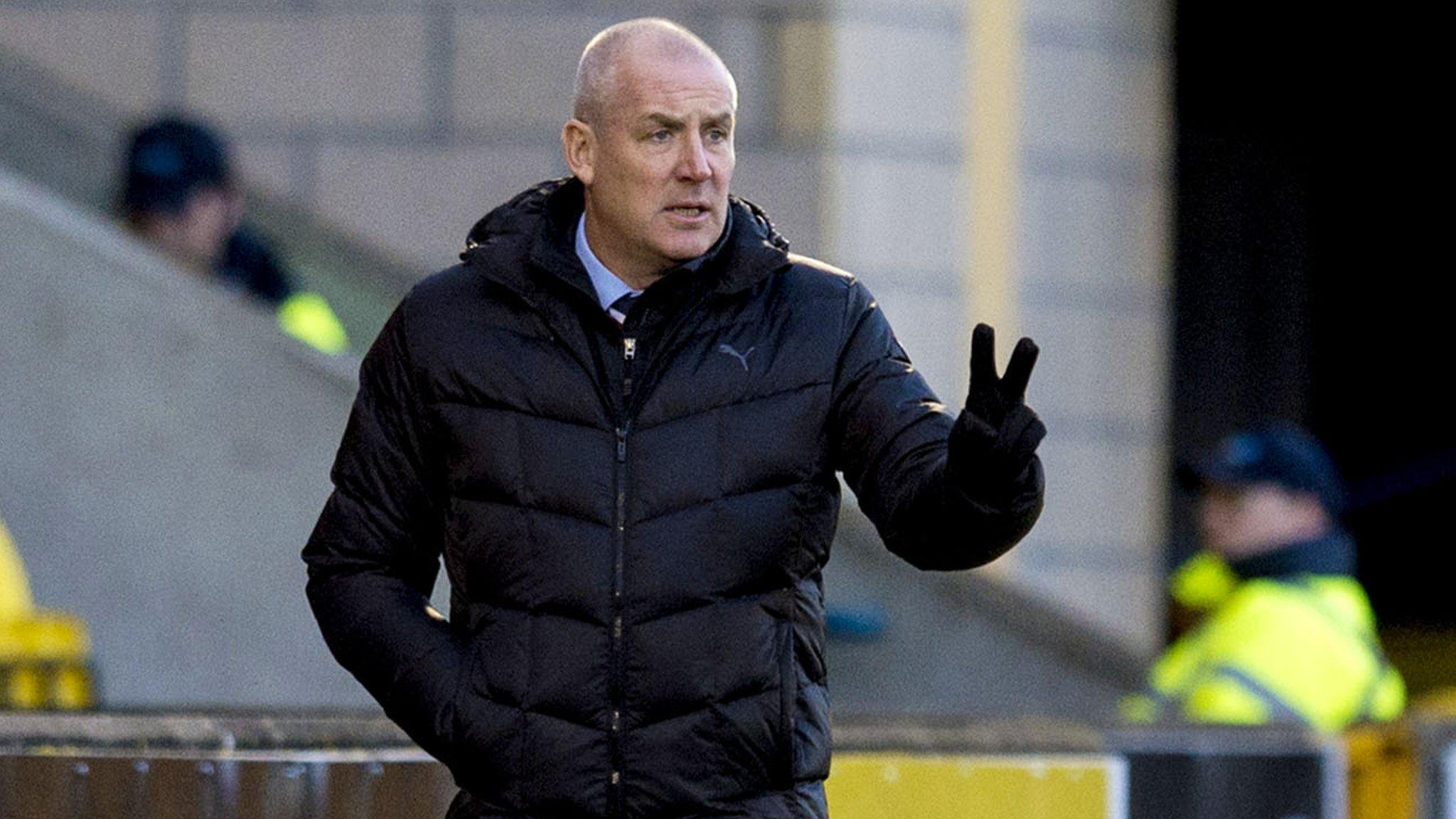 Rangers manager Mark Warburton