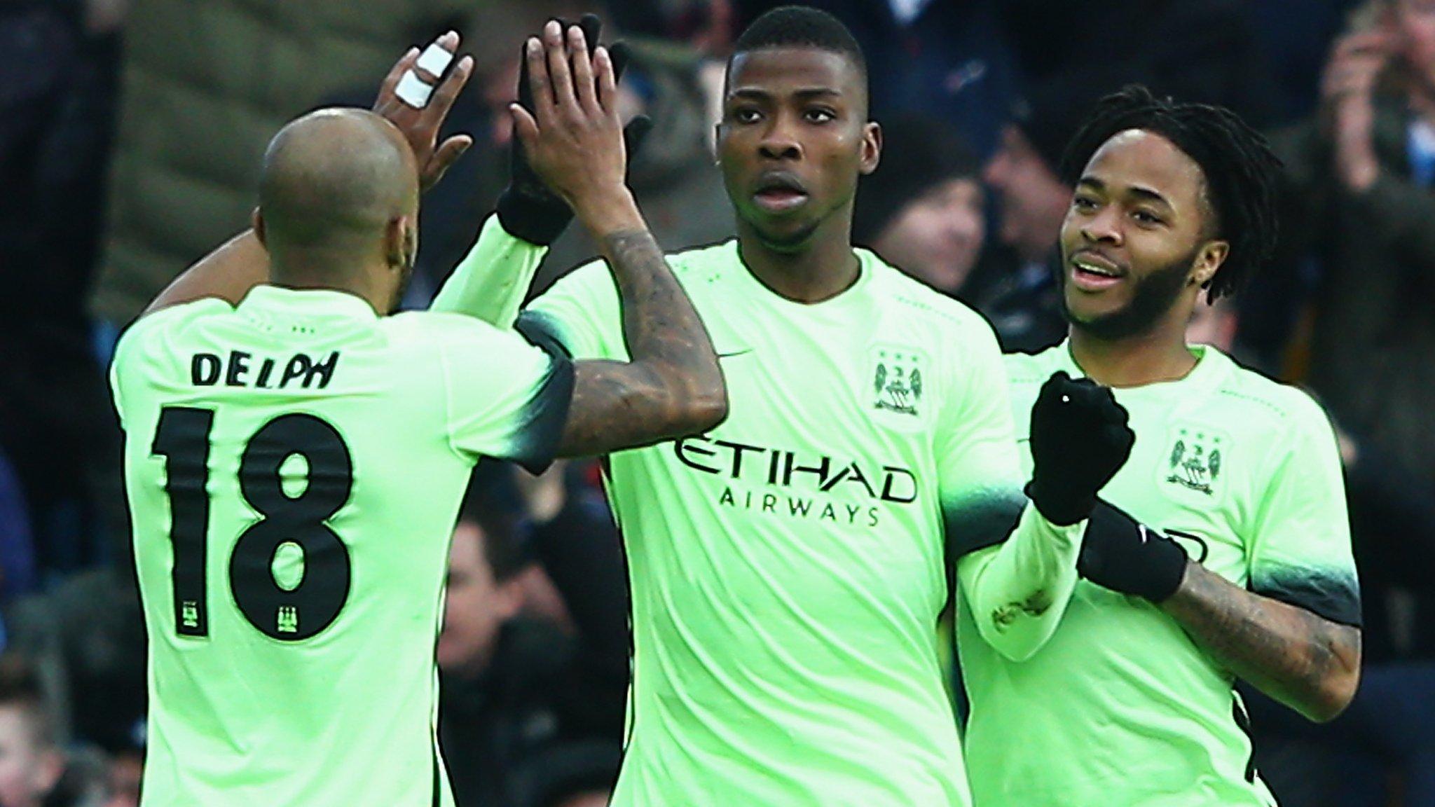 Manchester City celebrate