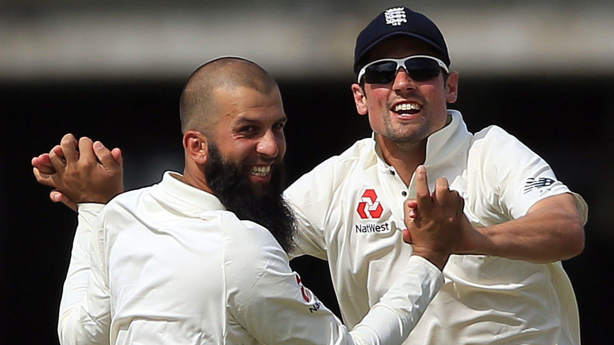 Moeen Ali and Alastair Cook