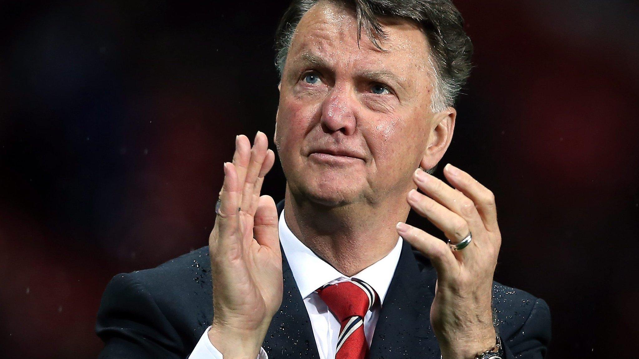 Manchester United manager Louis van Gaal says expectations are too high