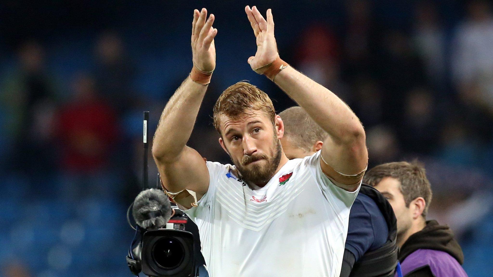 Chris Robshaw thanks supporters