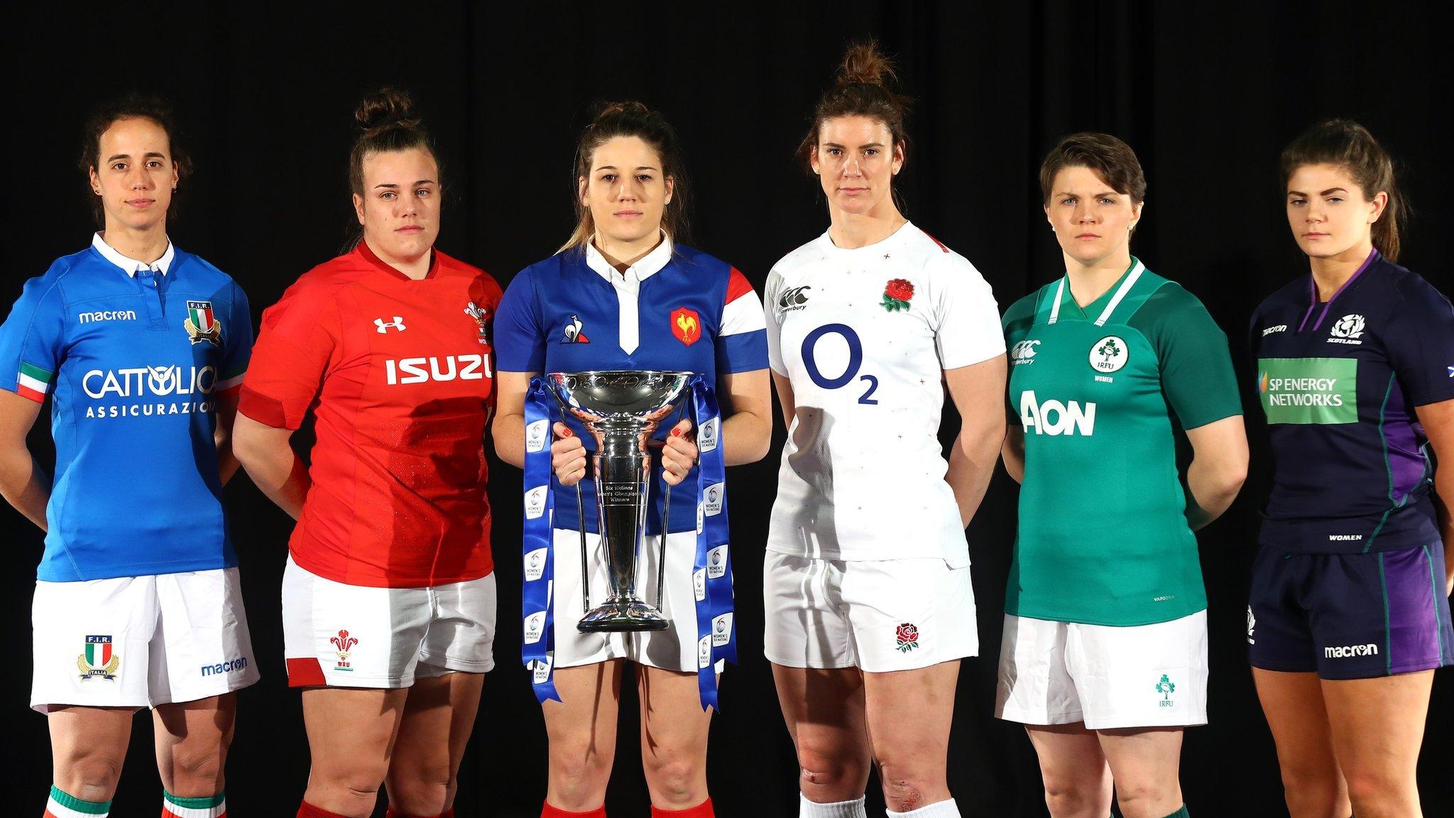 Women's Six Nations captains