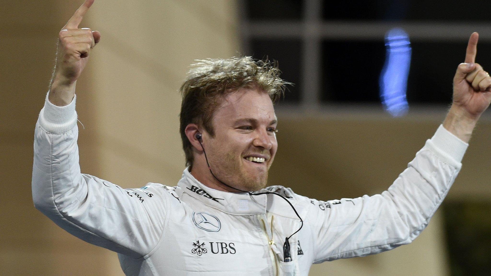 Mercedes F1 driver Nico rosberg