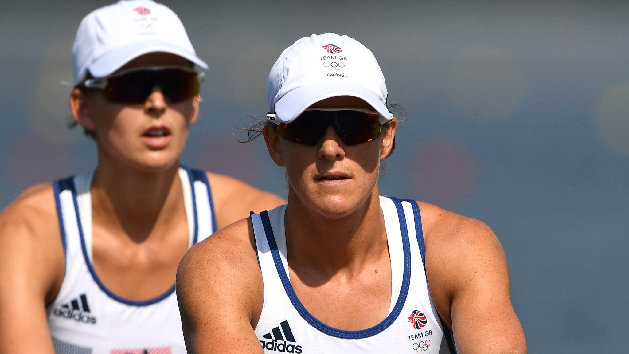 Victoria Thornley and Katherine Grainger