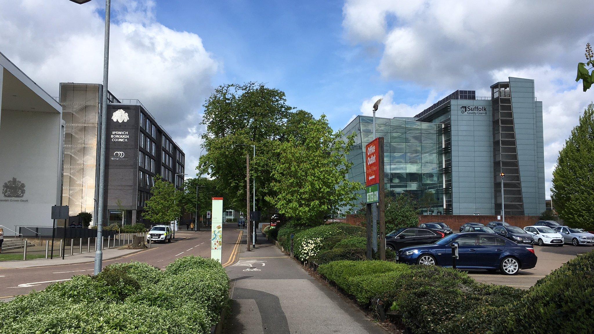 Ipswich Borough Council and Suffolk County Council offices