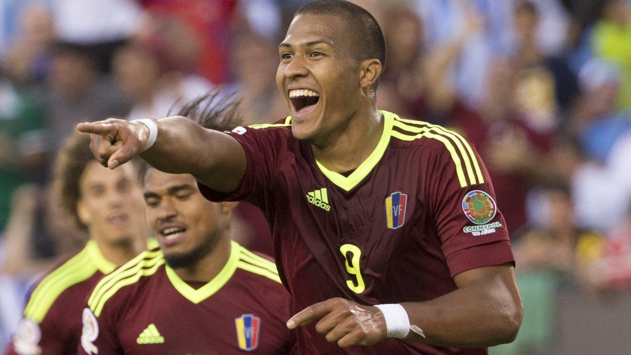 Salomon Rondon celebration