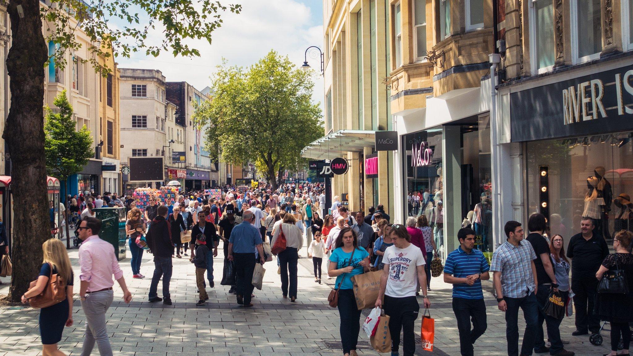 high street shops