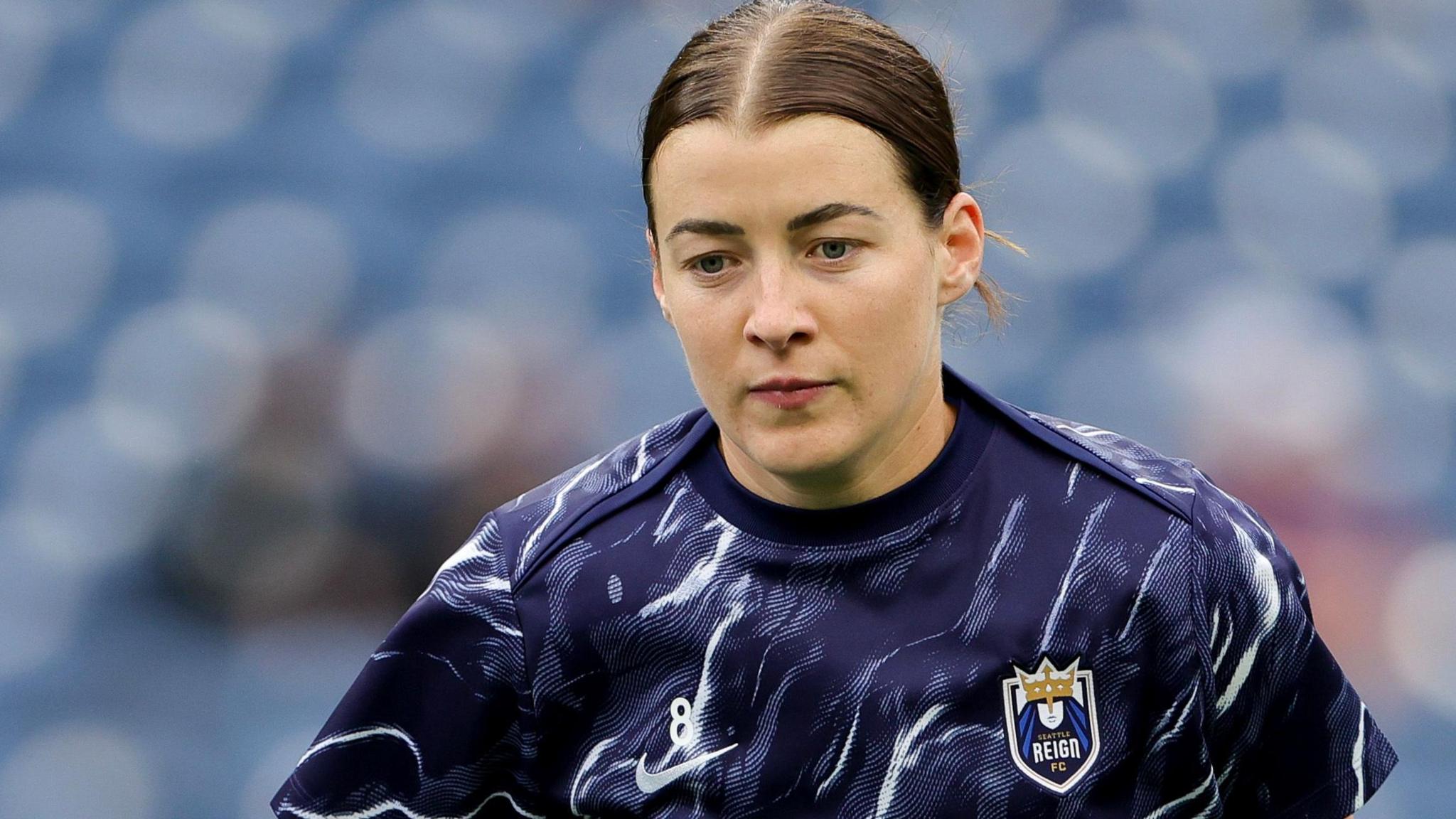 Angharad James in action for Seattle Reign