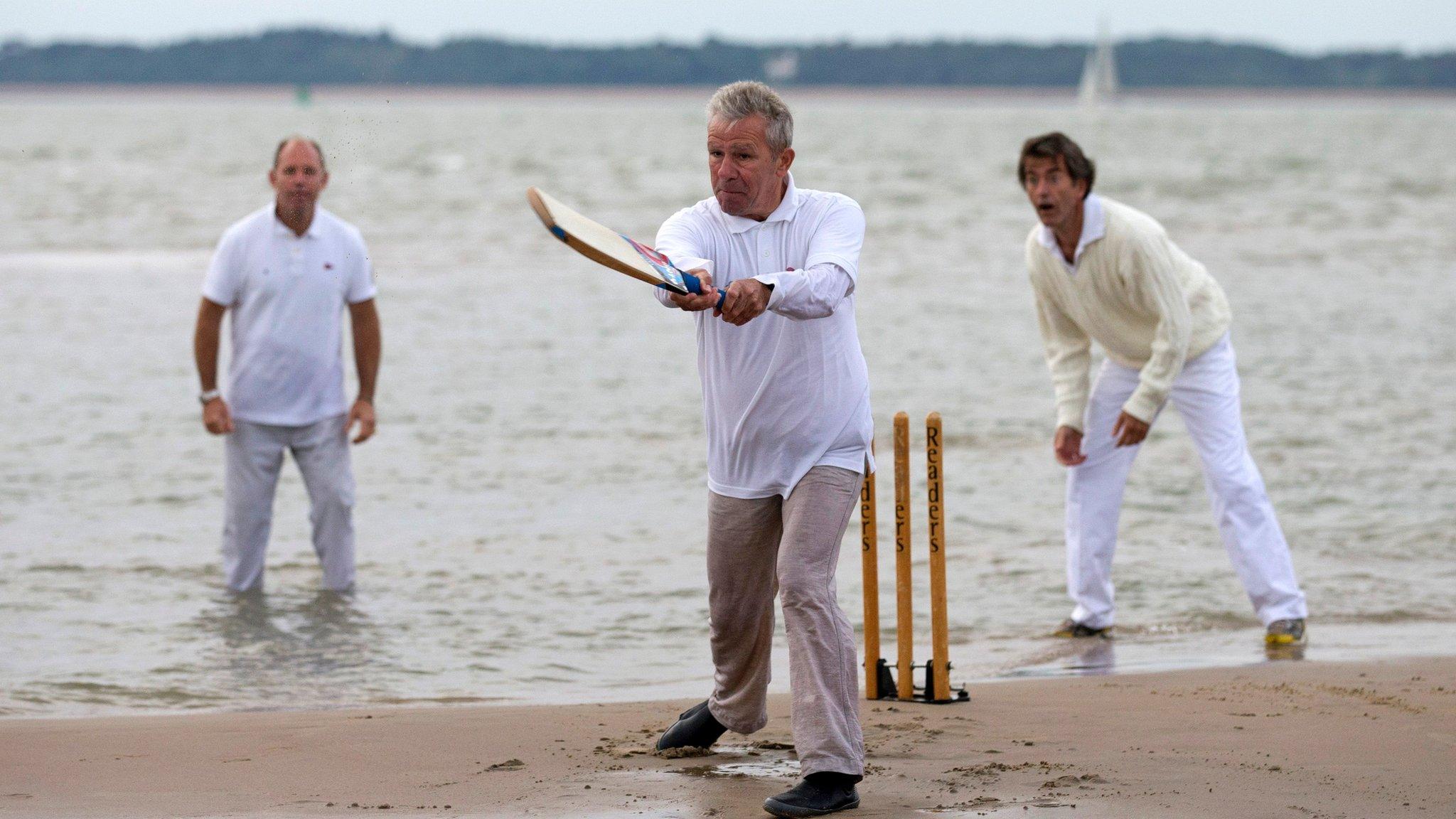 Bramble Bank cricket match 2016