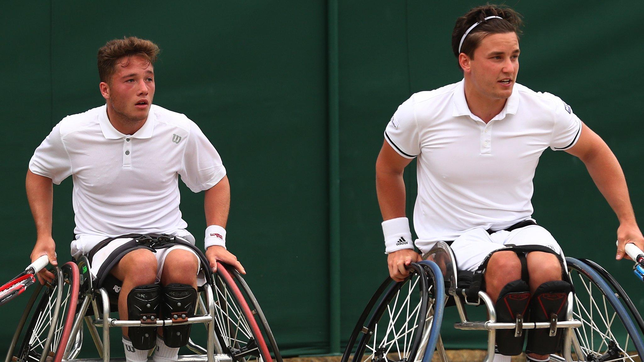 Alfie Hewett and Gordon Reid