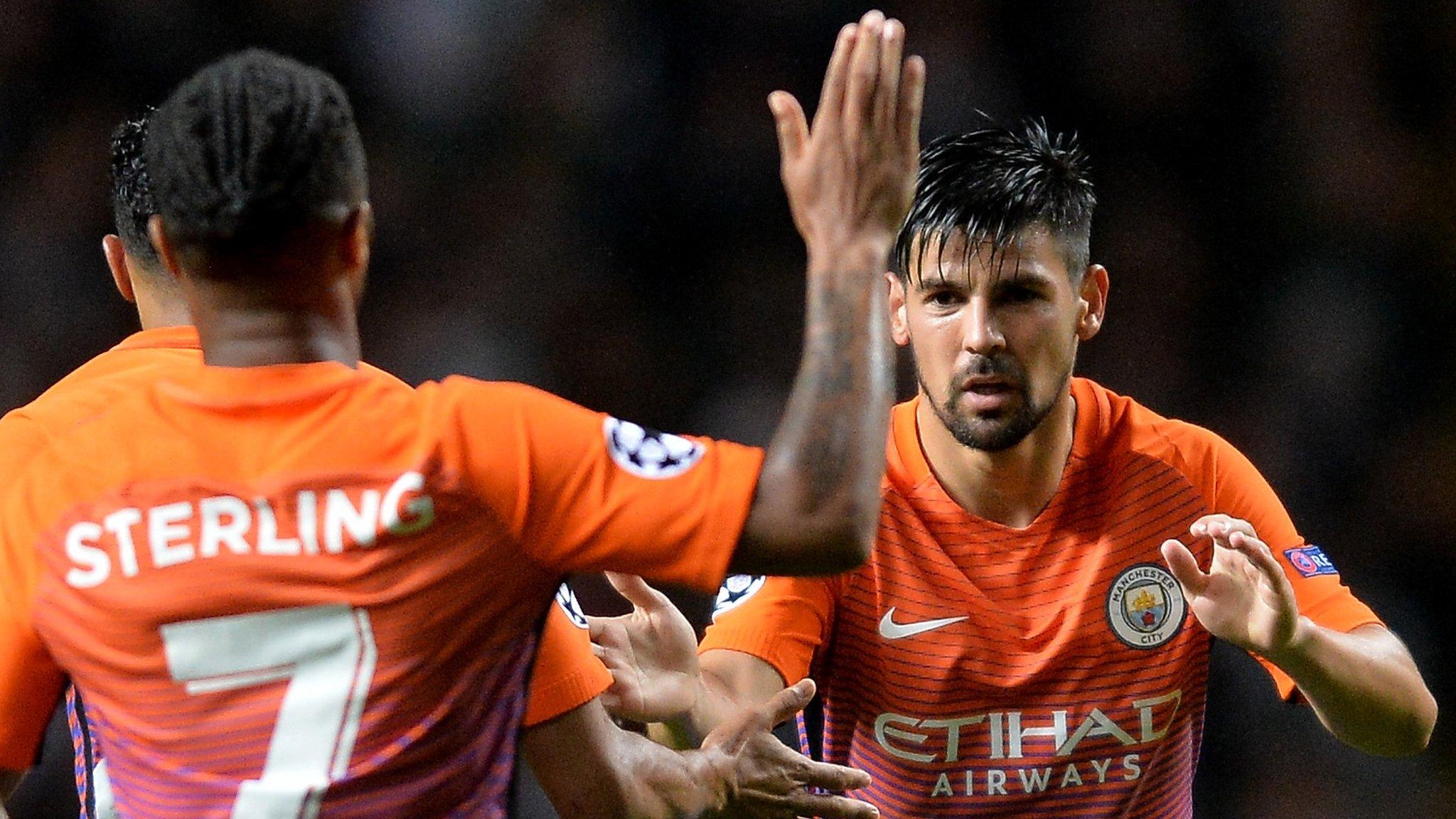 Manchester City celebrate