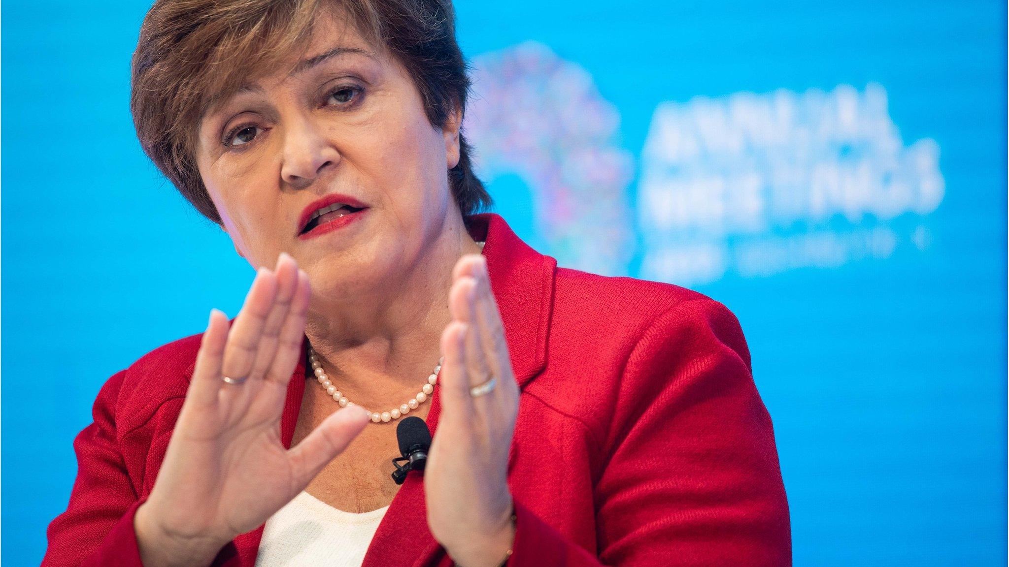 International Monetary Fund (IMF) Managing Director Kristalina Georgieva