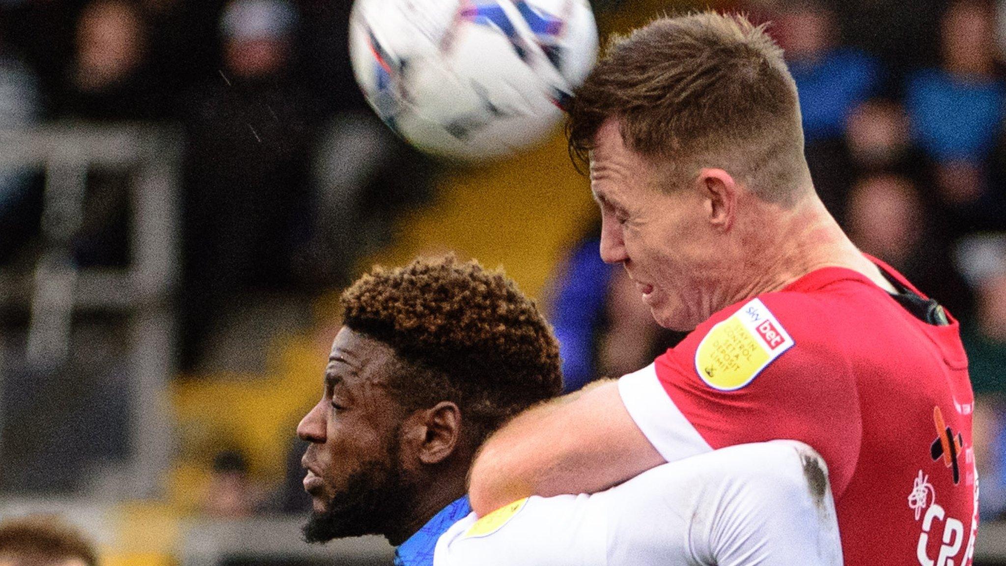 Crawley Town contest League Two match with Barrow