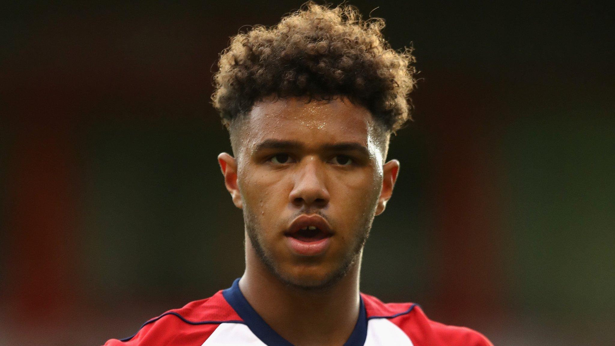 Tyler Roberts looks on during a pre-season game for West Brom against Walsall in July 2017