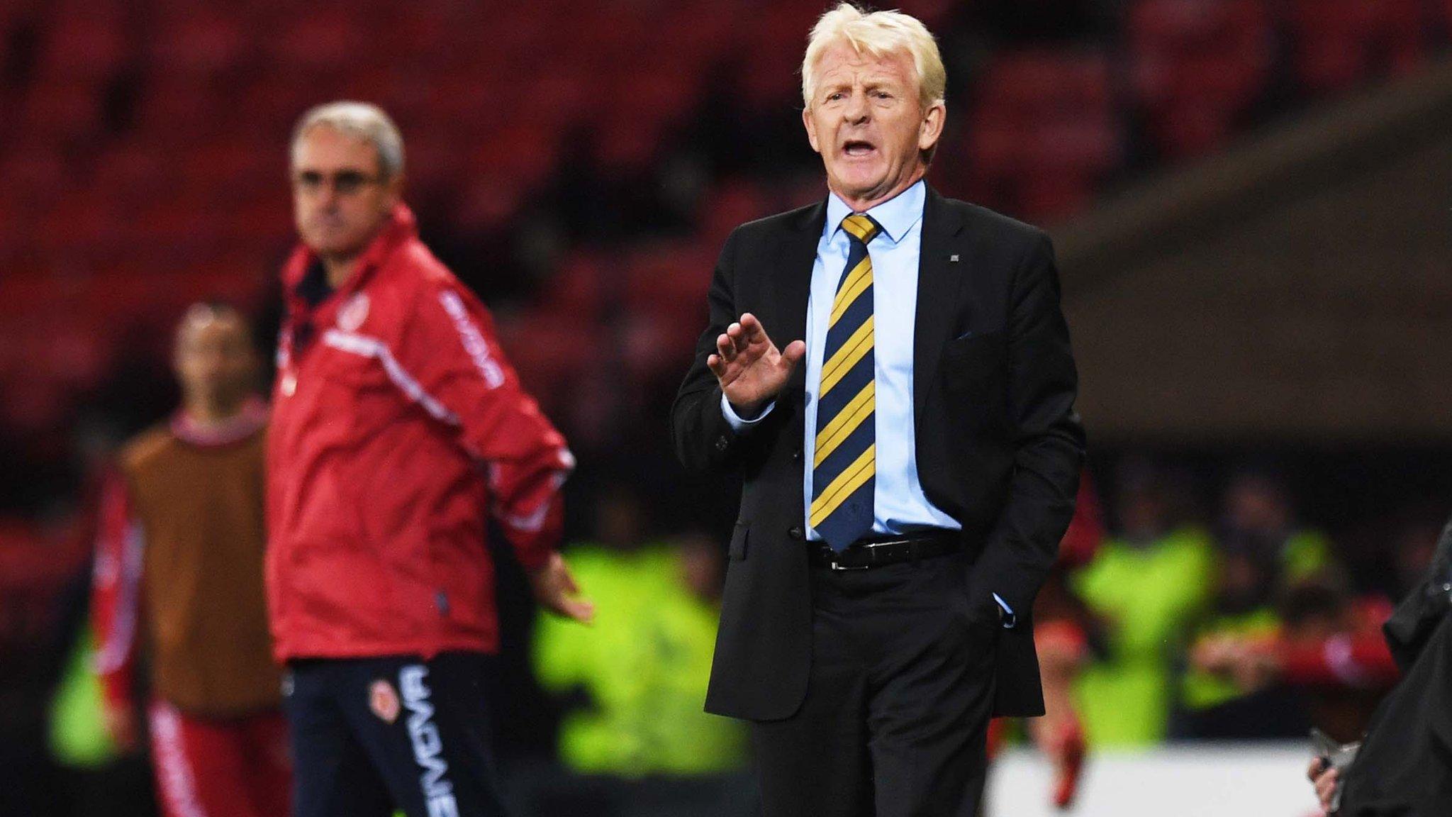 Scotland manager Gordon Strachan