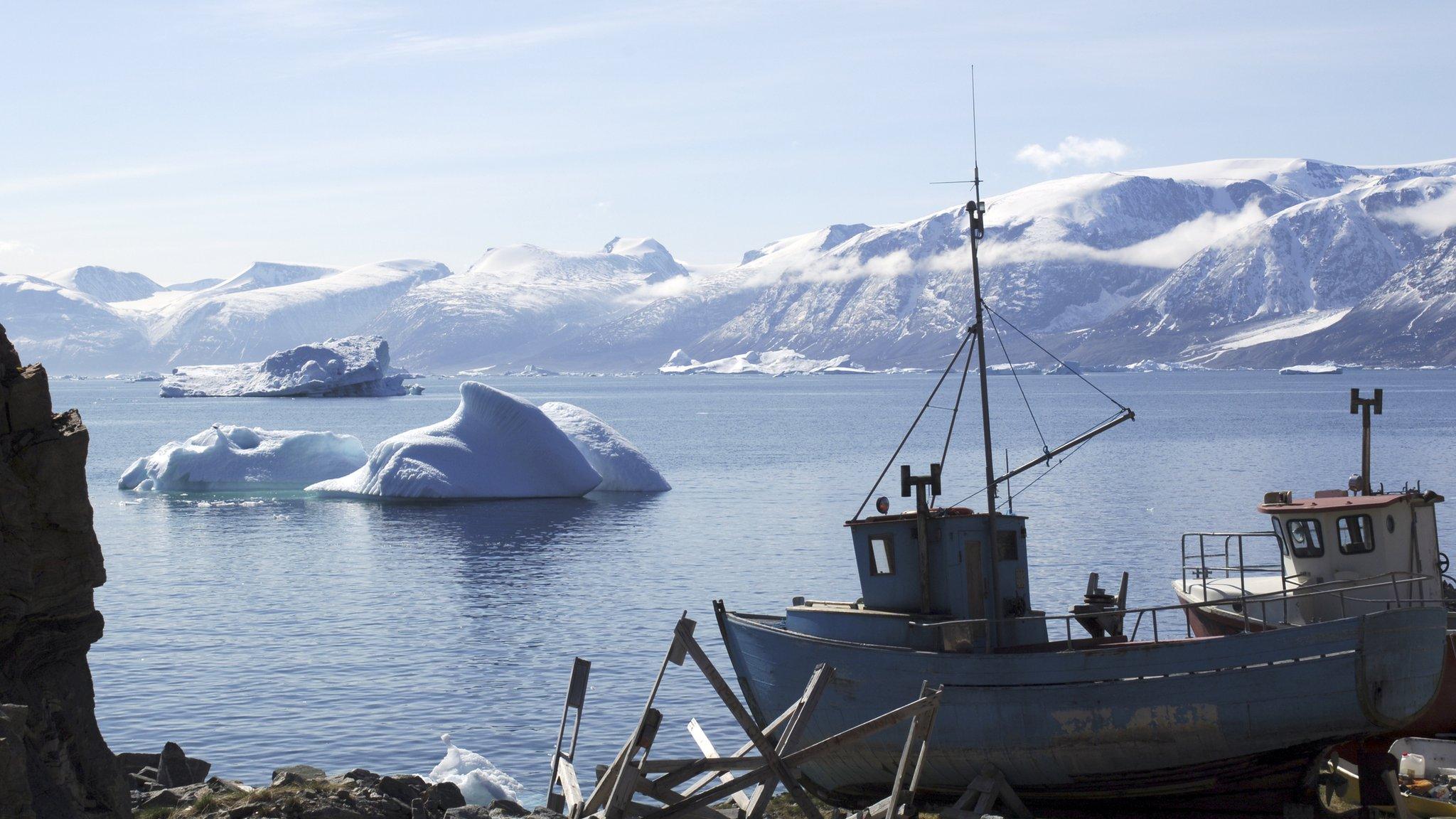 File image of waters off Greenland