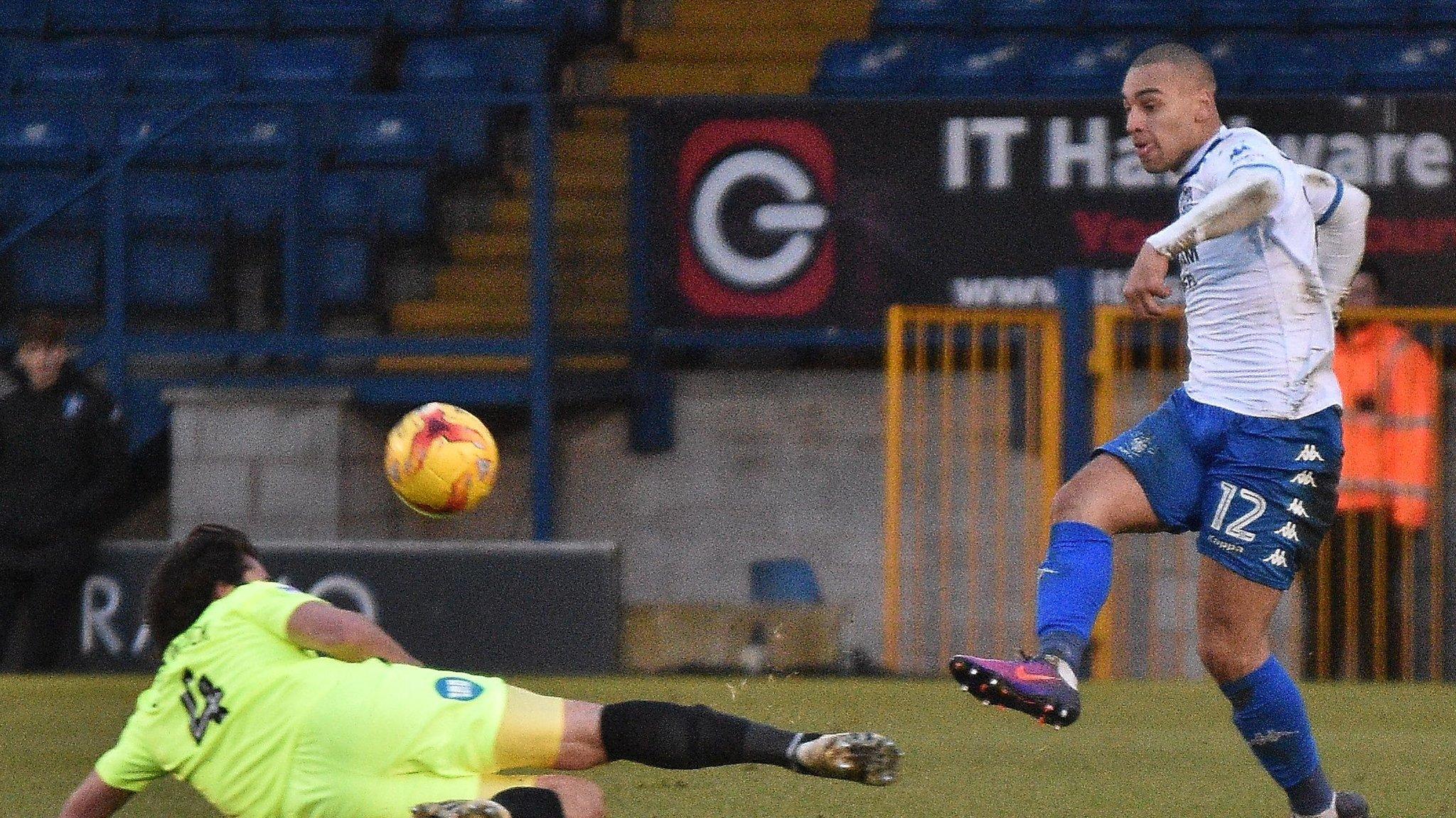 James Vaughan was the first Bury player to score four times in a game in 22 years - since Phil Stant