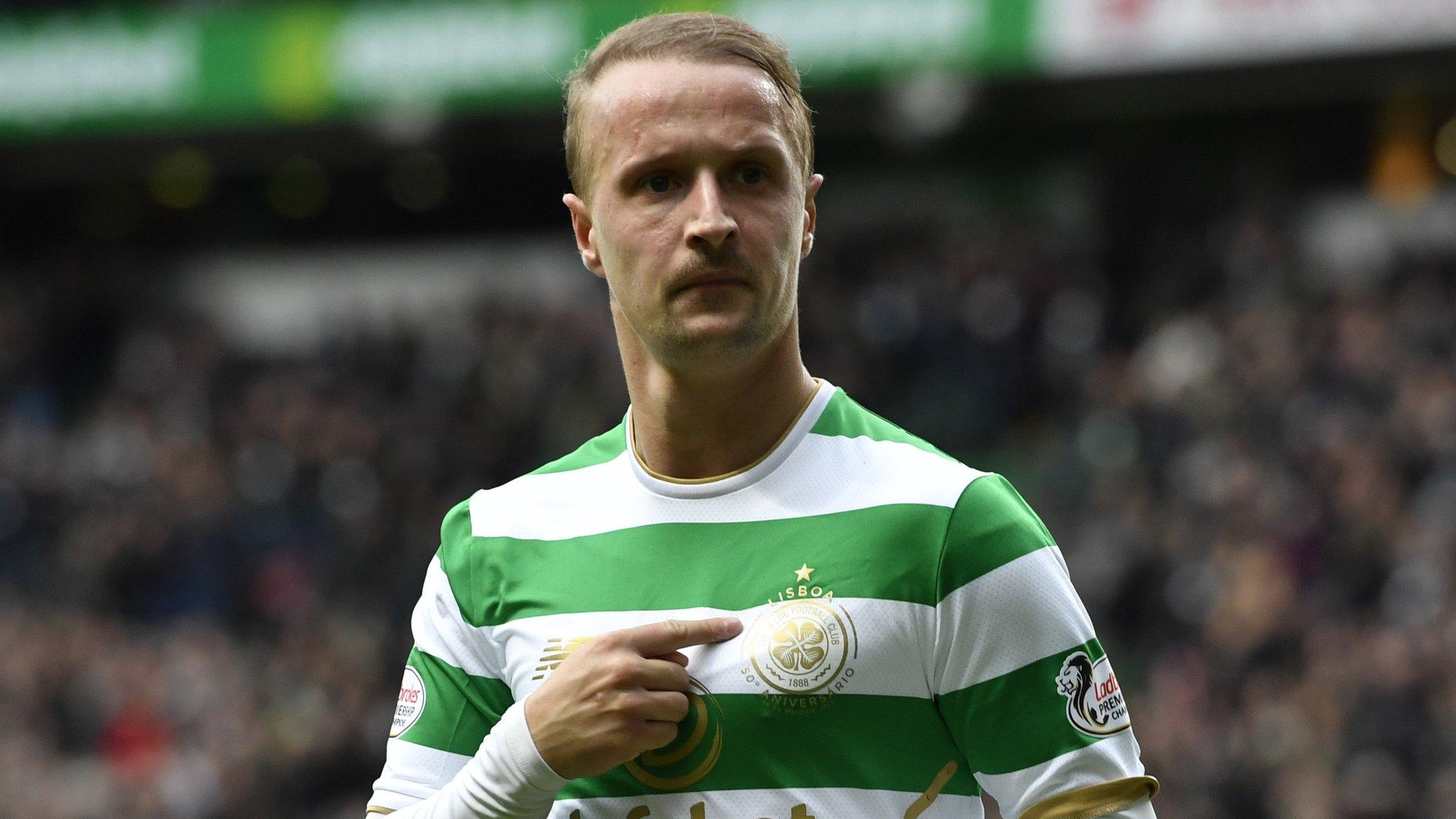 Celtic striker Leigh Griffiths